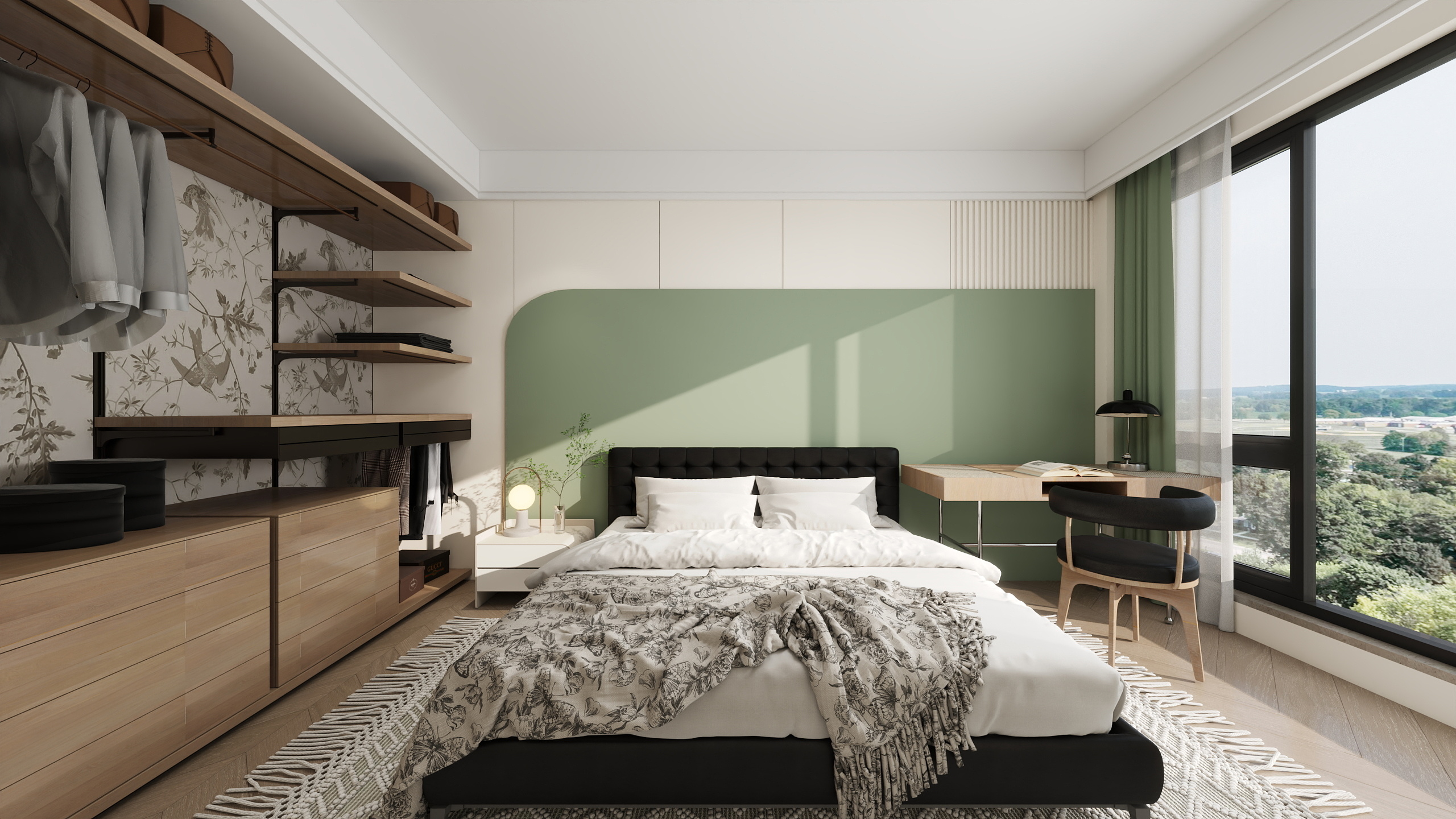 当然没。-88㎡2室-装修设计方案