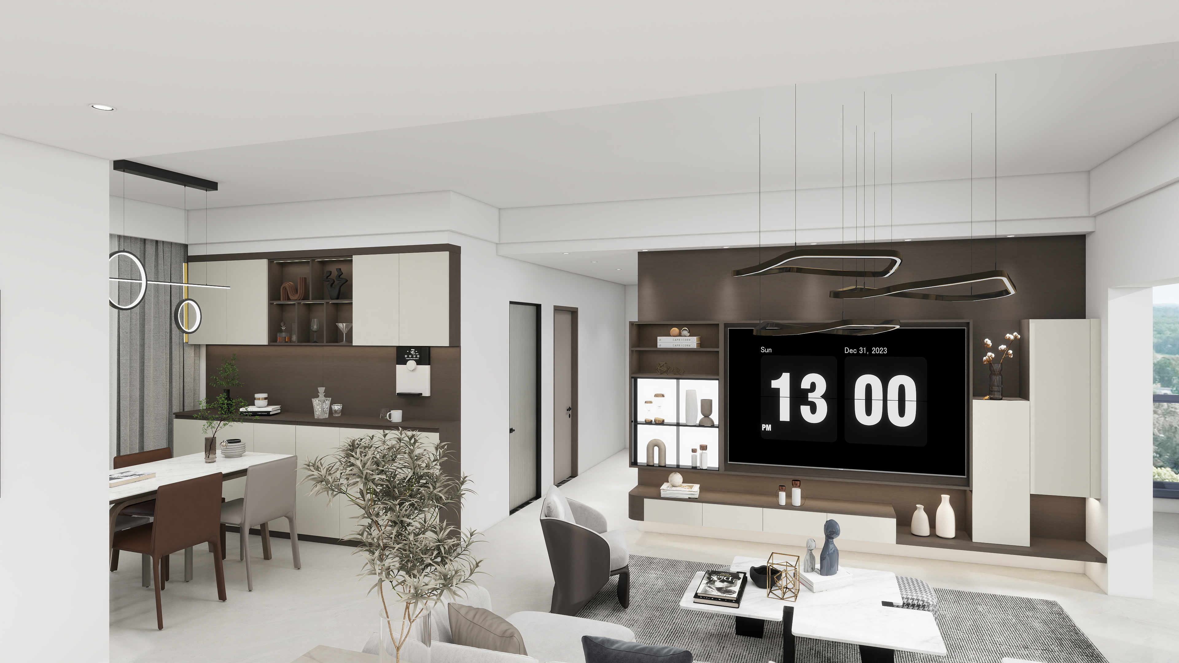 Euc黄大斌-东原印江山109㎡3室-装修设计方案