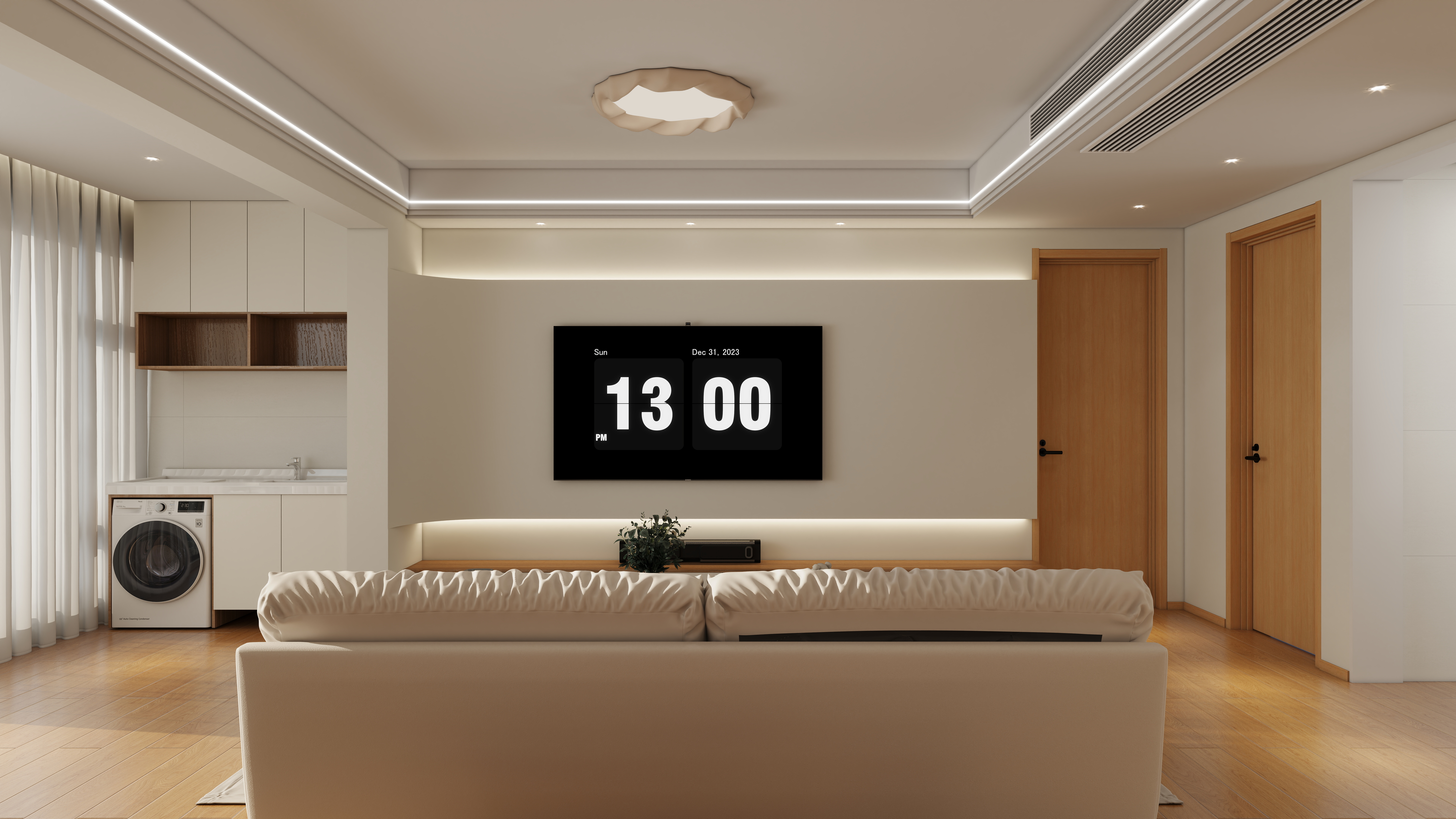 YZ1-133㎡3室-装修设计方案