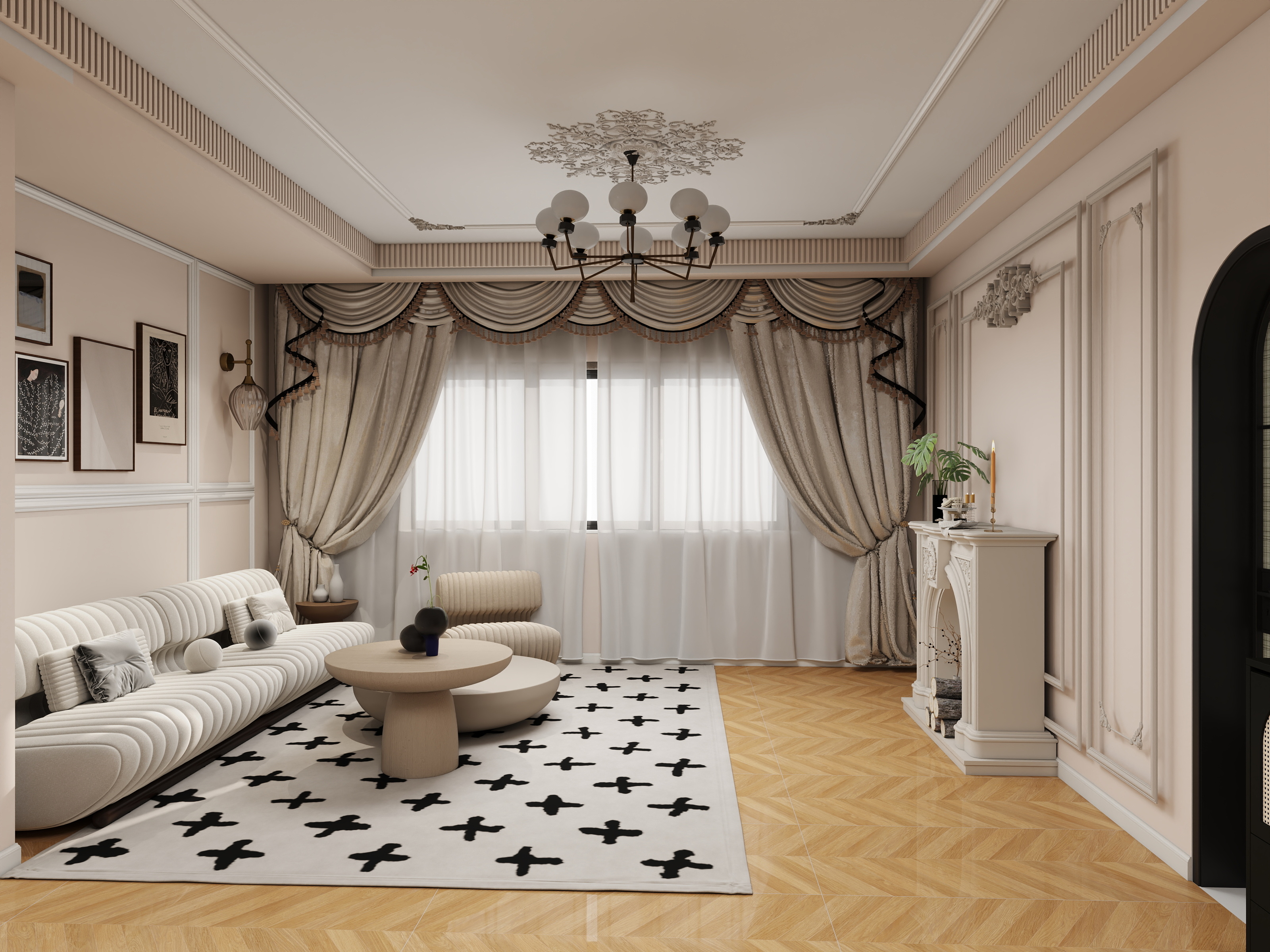 冉旭Design-江南郡-装修设计方案