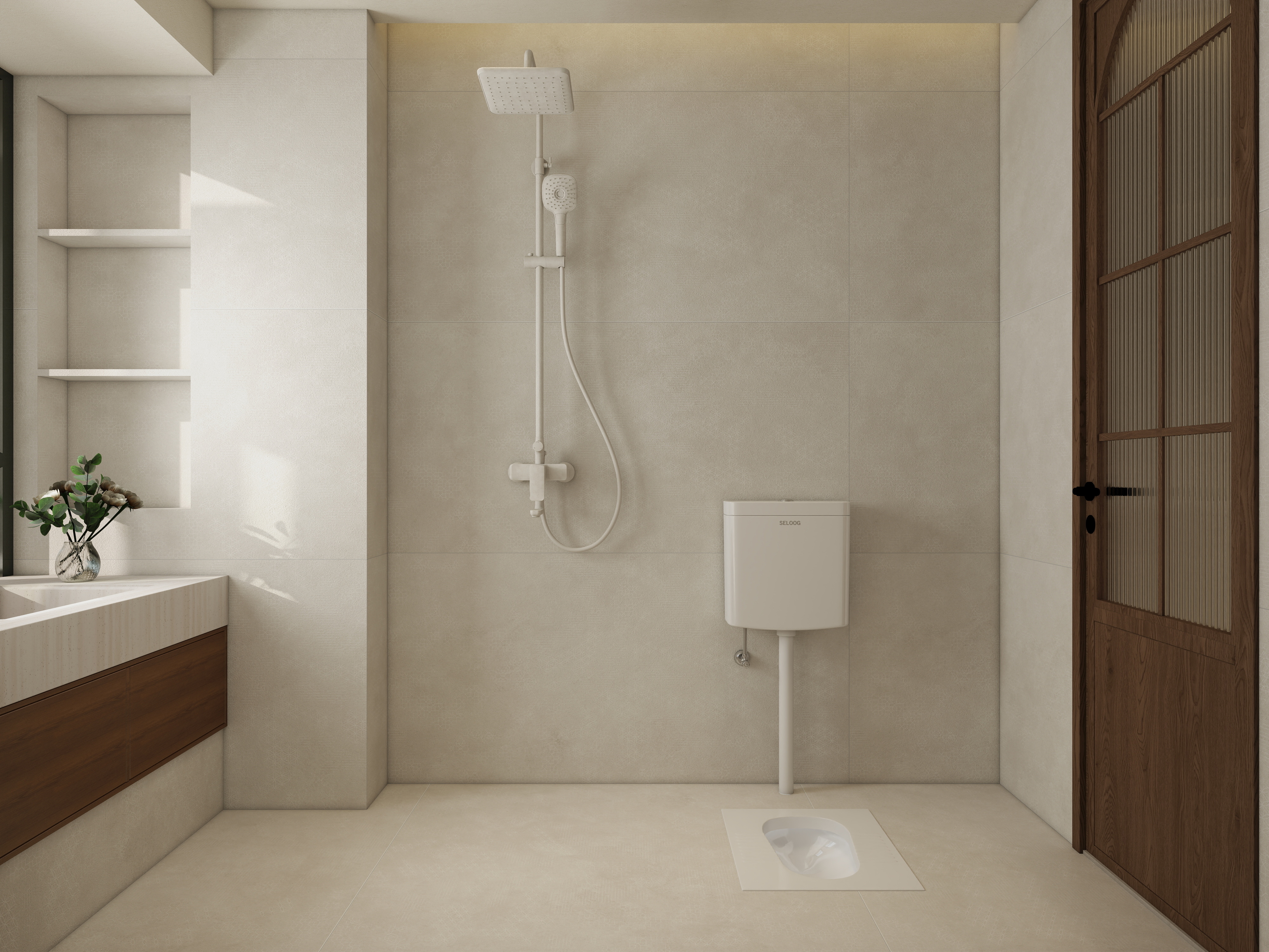 张煜强煜境设计-123平米宋氏美学简约中式四房装修效果图