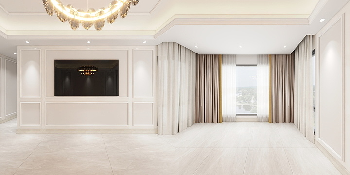 林木灬-新疆东都国际A户型.dwg-简欧-装修设计方案