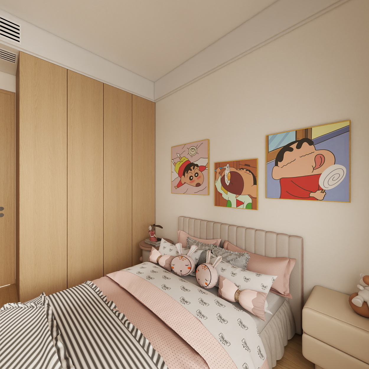 AiAz.-原木99㎡3室装修效果图