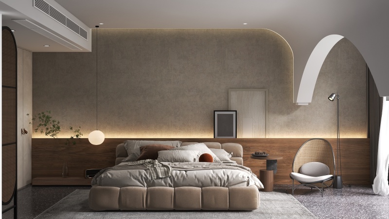 Modern Wabi-Sabi Bedroom Design Ideas