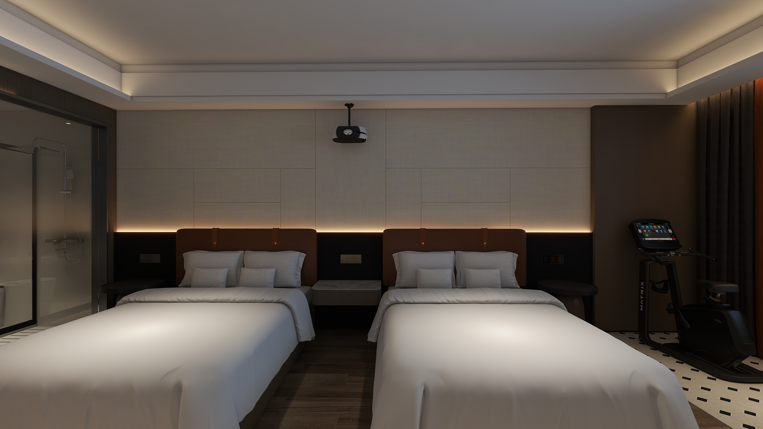 Clancy-美居酒店侈丽标间-装修设计方案