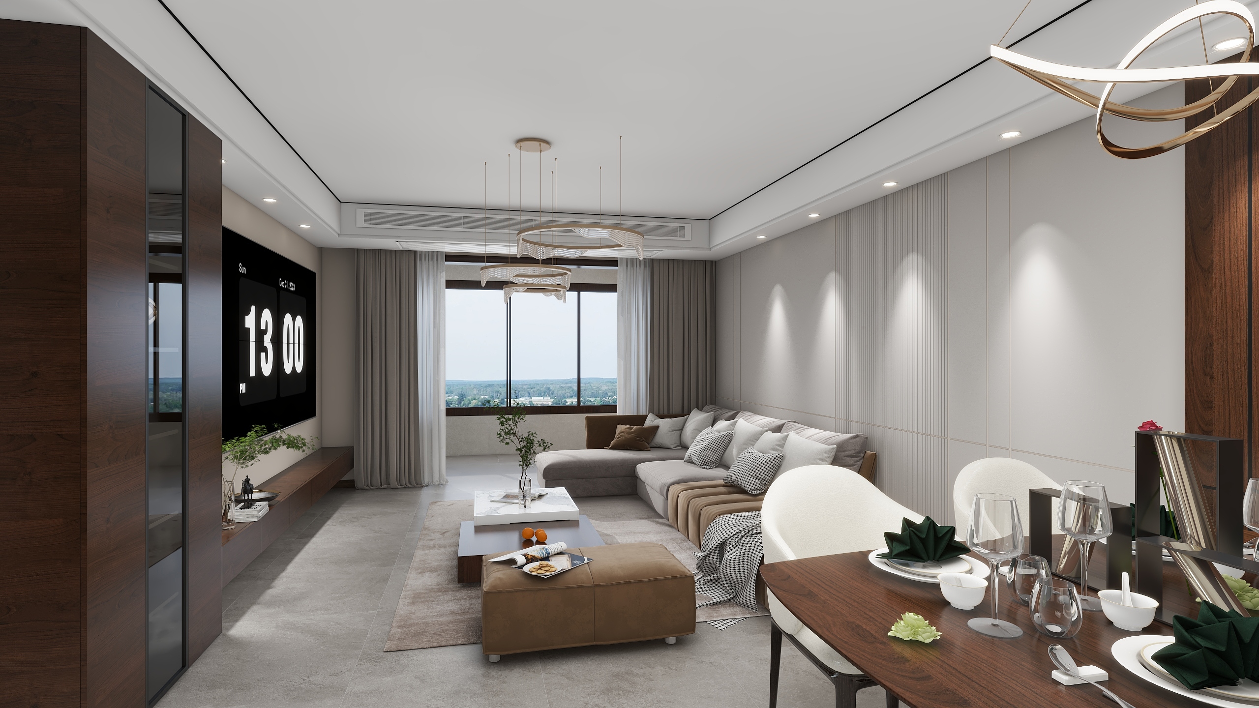 LIQIAN....-120㎡4室装修效果图