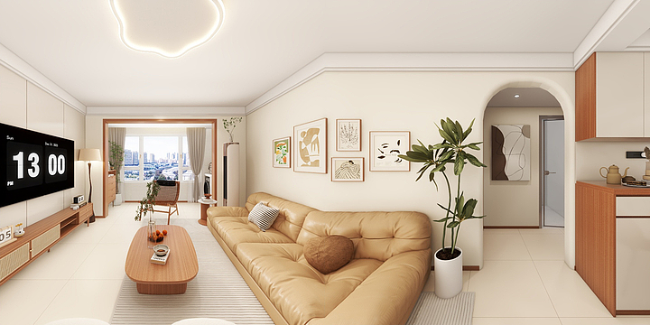 seventy-seven张浩松-北斗华园119-装修设计方案