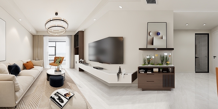 云隐青龙影-绿都东澜岸汇-装修设计方案