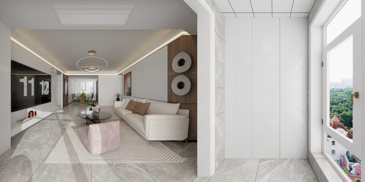 室内设计师陈源-新陆新居130平-装修设计方案