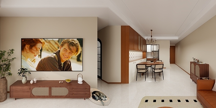 迷斯特劉-广州番禺金山谷尚层五六期13栋-装修设计方案