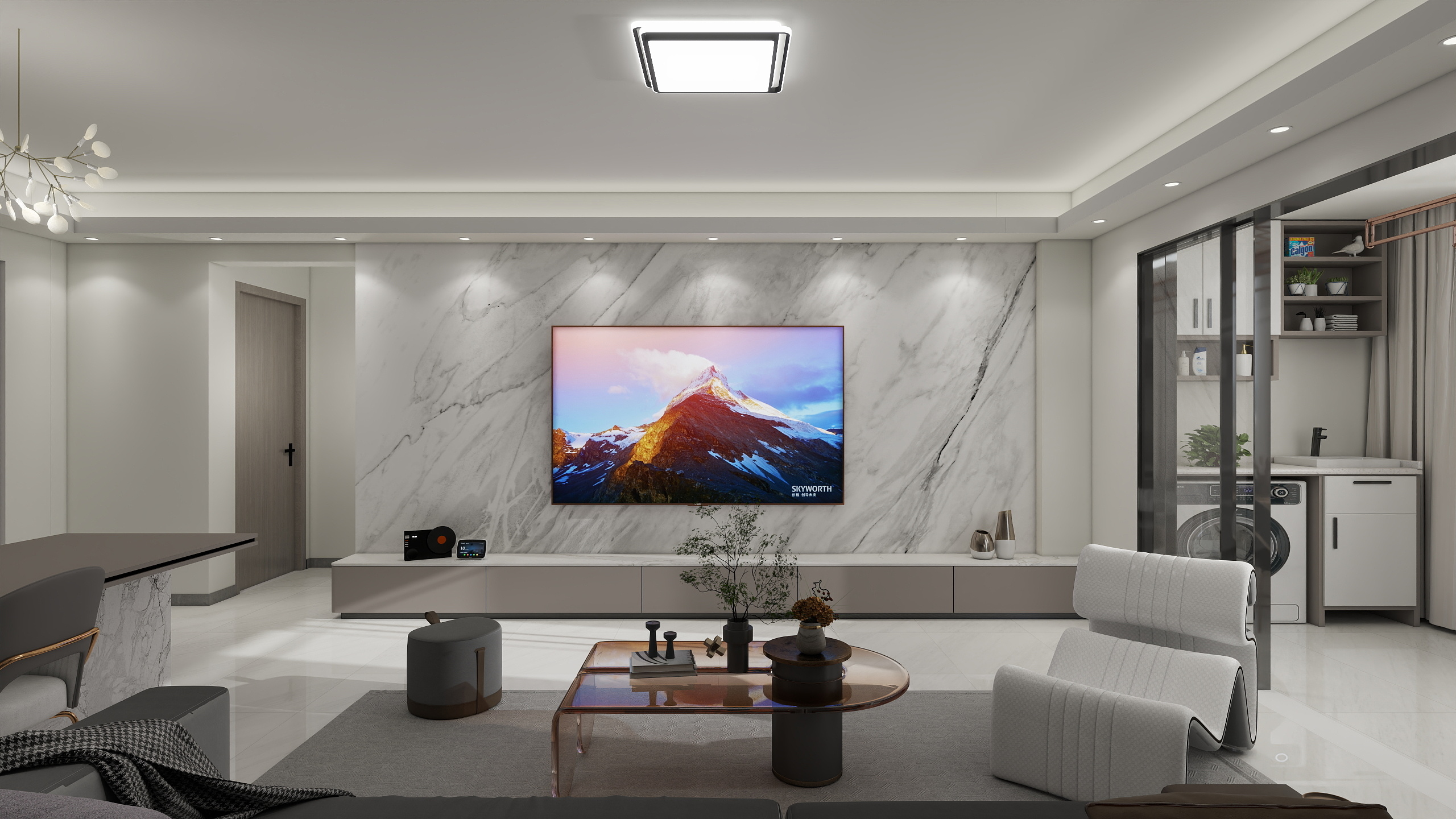 刘振宇slime-自建房129㎡2室-装修设计方案