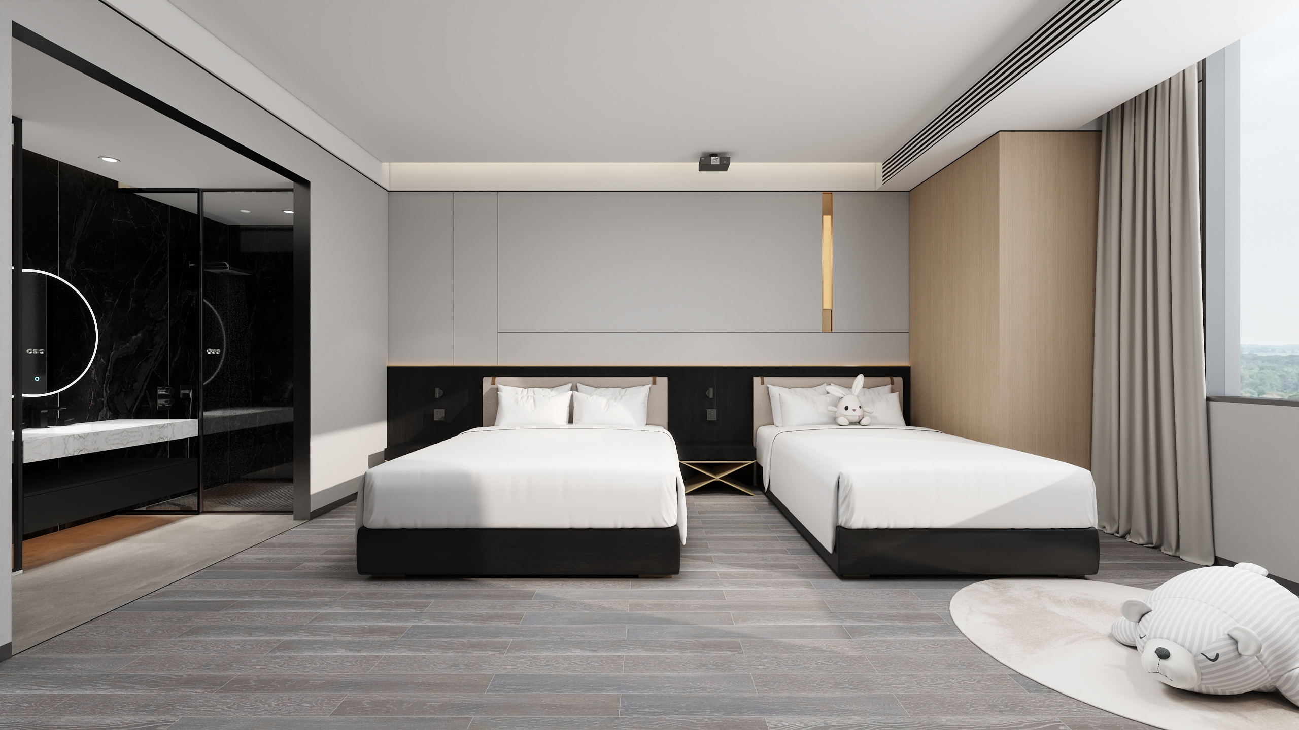 无名K-茶苑广场1亲子房-装修设计方案