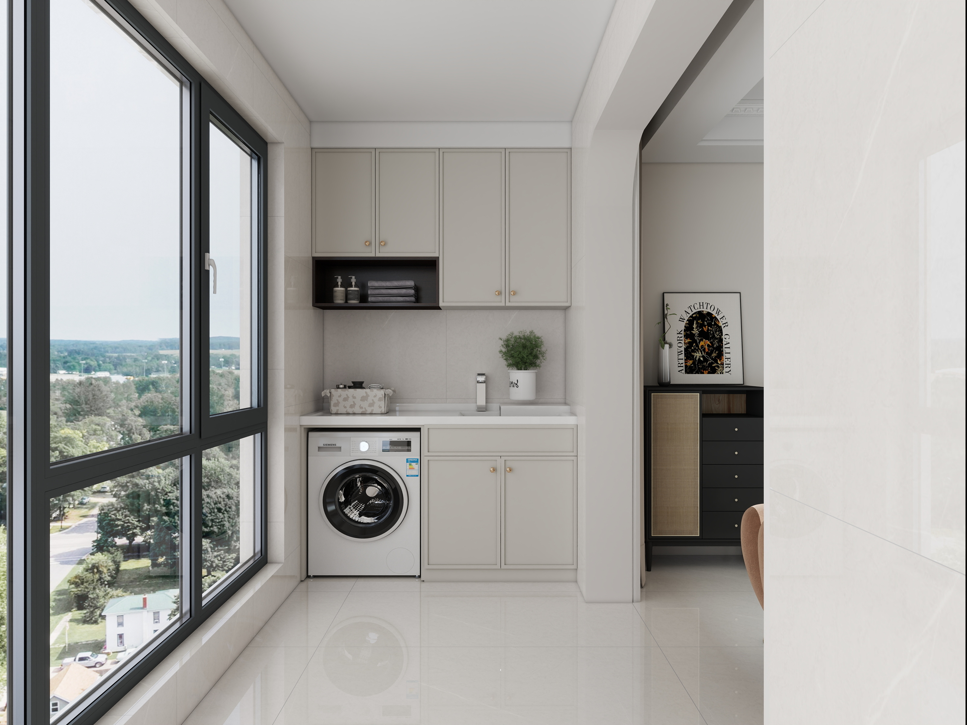 深度空间设计师-1-2-903中古风奶油风-装修设计方案