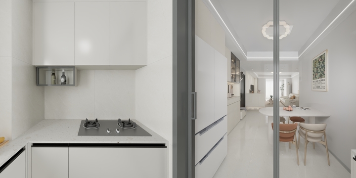 Fzzf效果图代画-杨市还建房6-2-150㎡效果图-装修设计方案