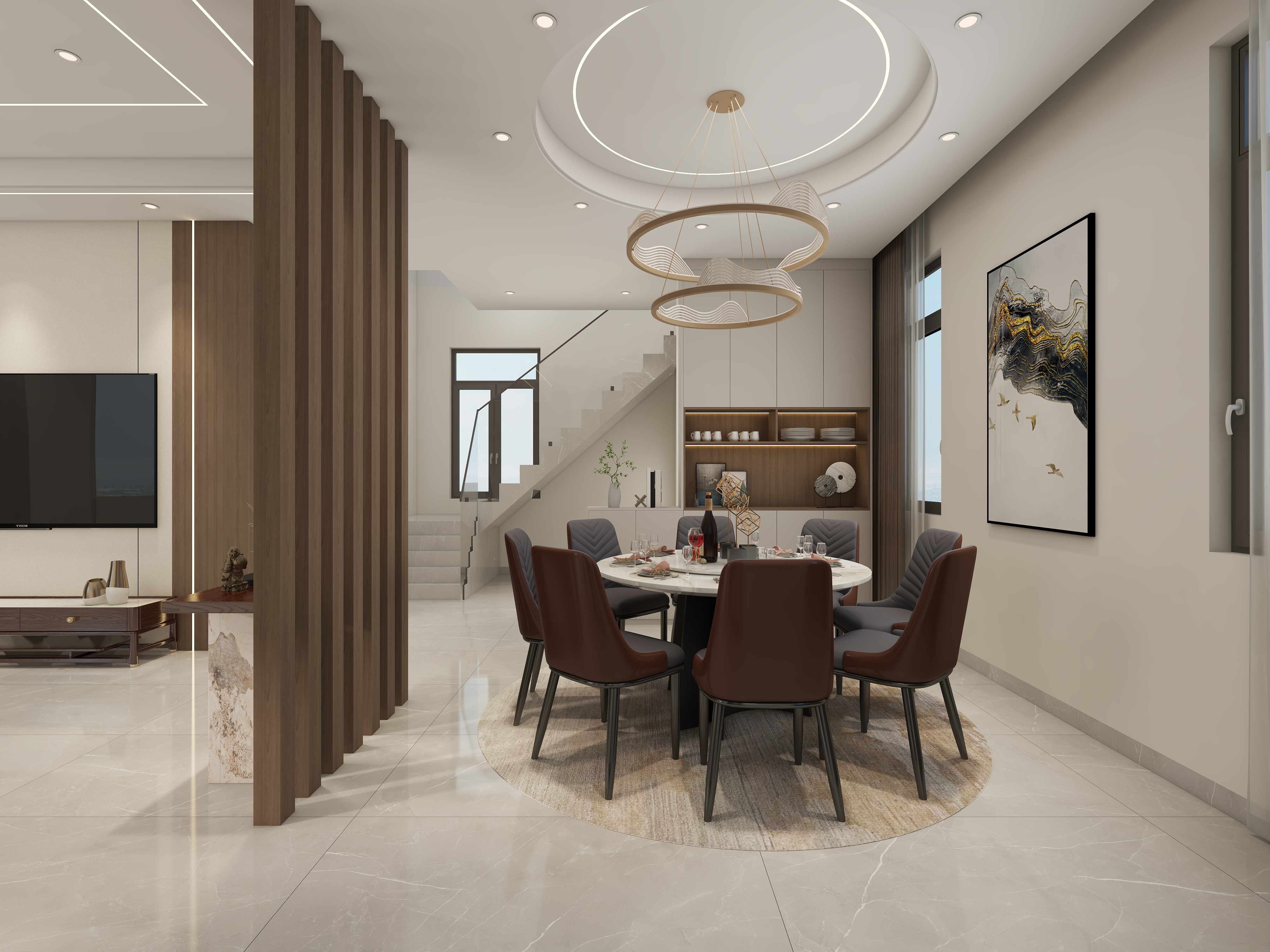 惠州装修找沫竹-惠州-平潭自建房-简中装修效果图