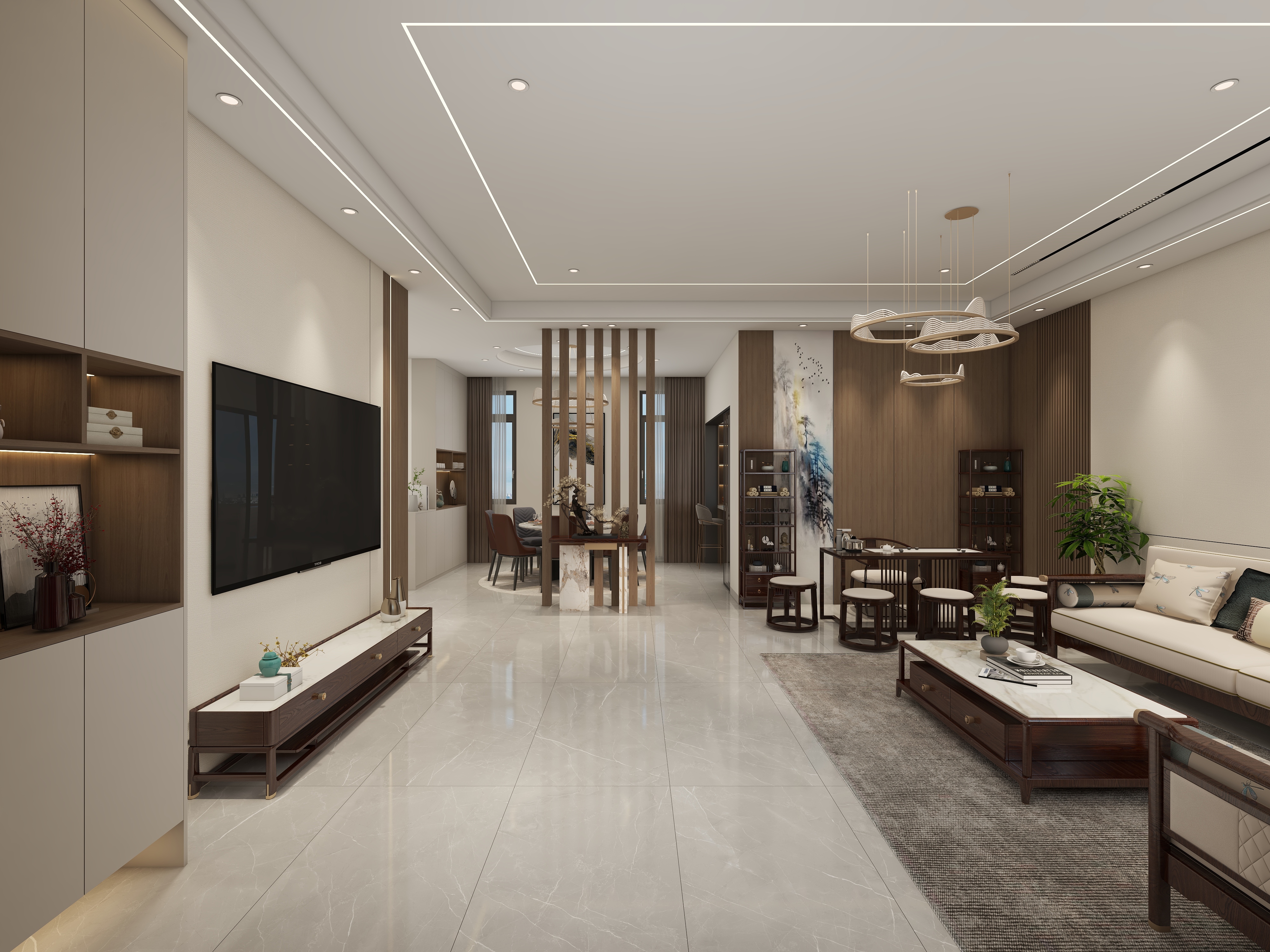 惠州装修找沫竹-惠州-平潭自建房-简中装修效果图