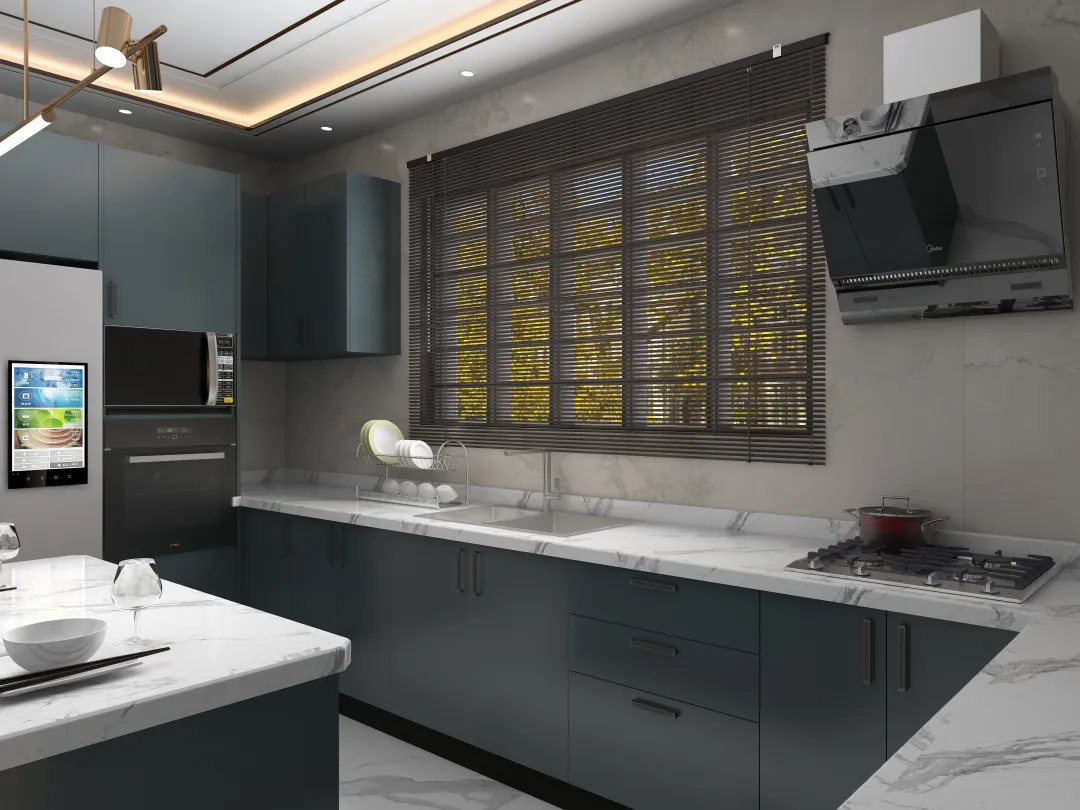 joenerly612的装修设计方案:Simple customized kitchen