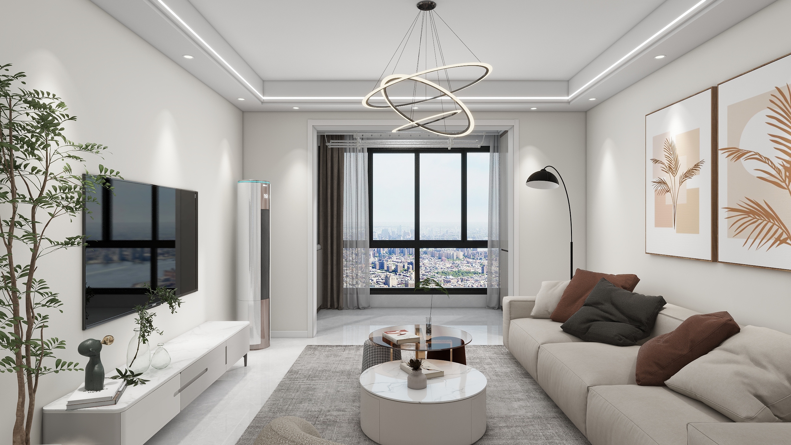 邵威设计-114㎡3室-装修设计方案