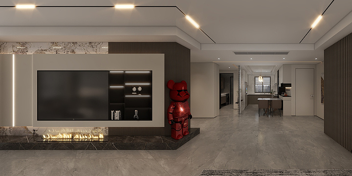 环宇装饰LHY-金地二期轻奢118-装修设计方案