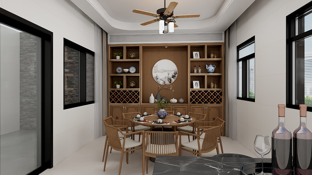 设计27rQMb-曾总别墅一楼-草图-装修设计方案