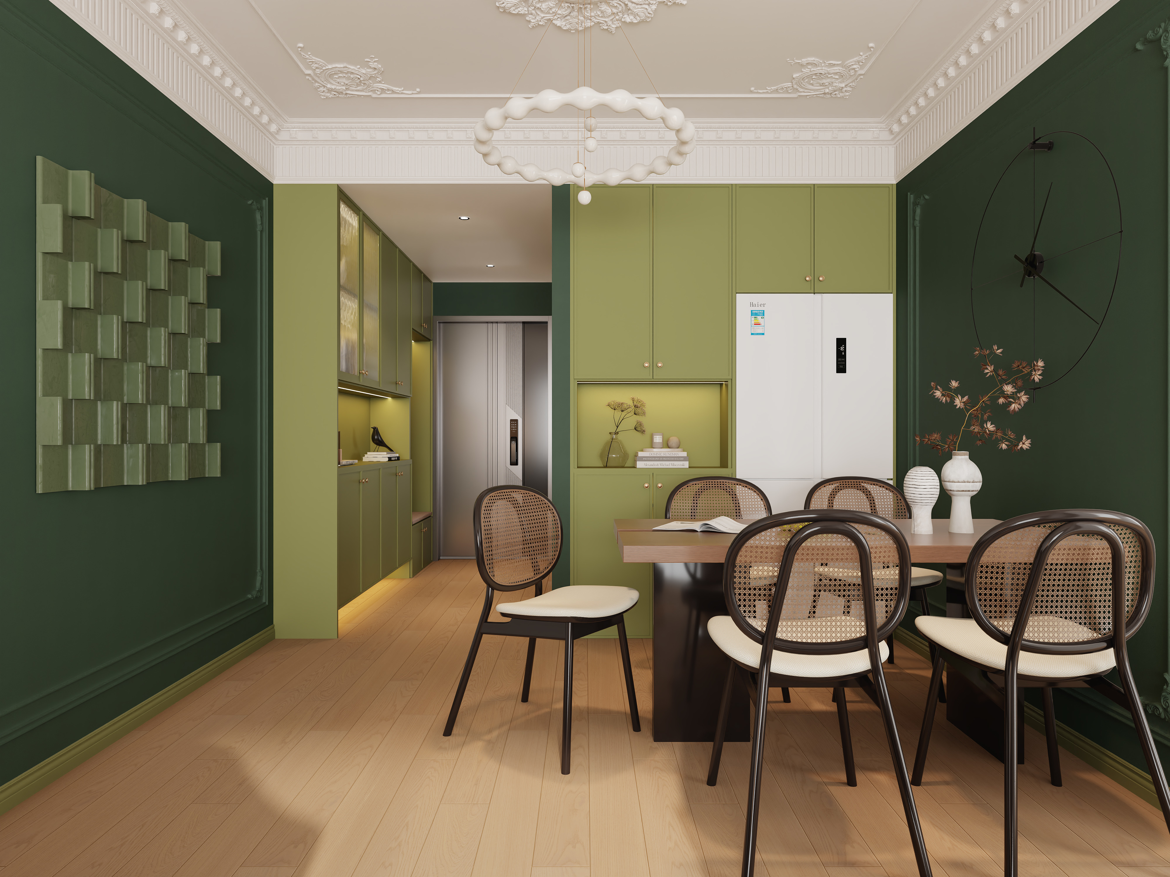 不ai画图-96㎡3室装修效果图