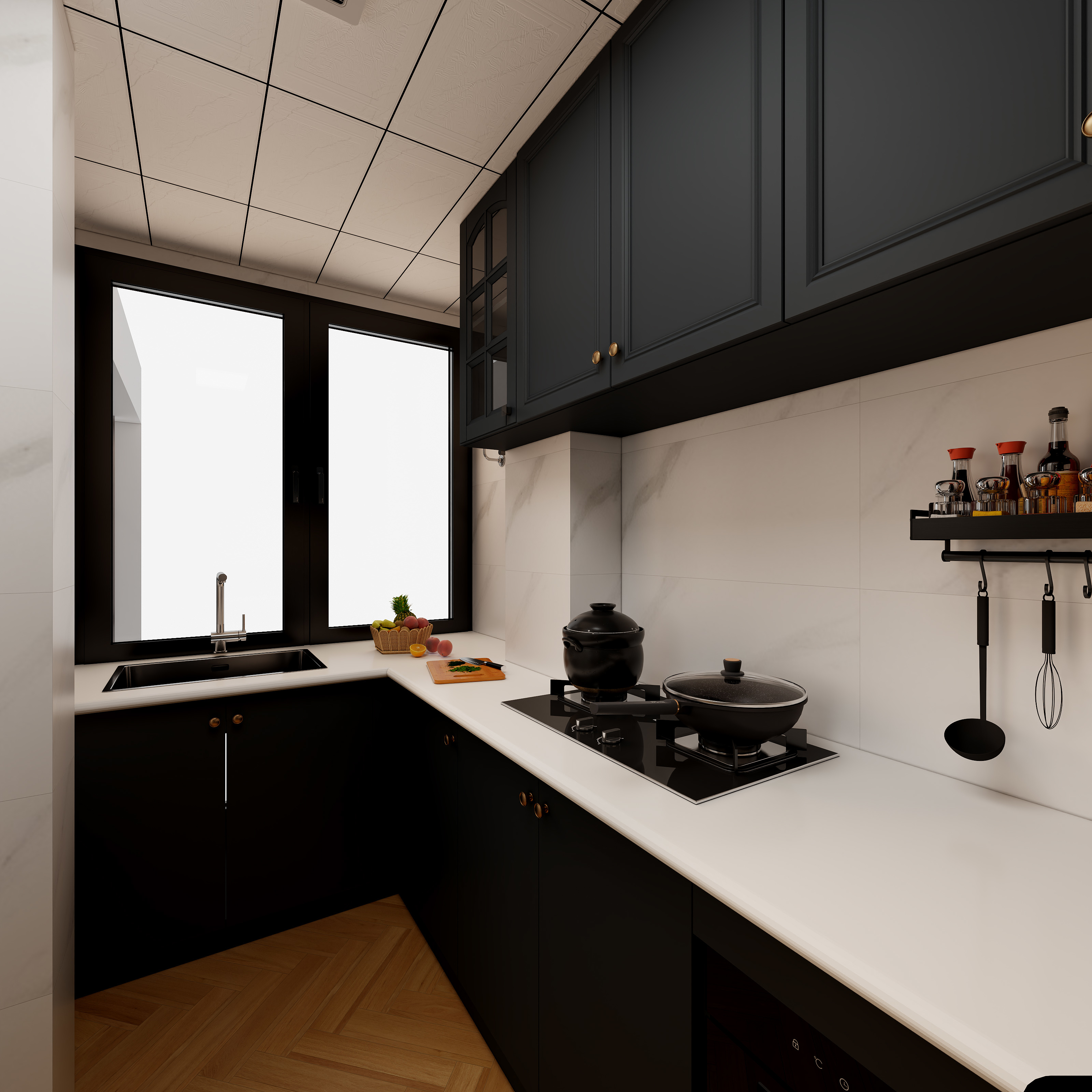 平台设计师-十一-95㎡2室装修效果图