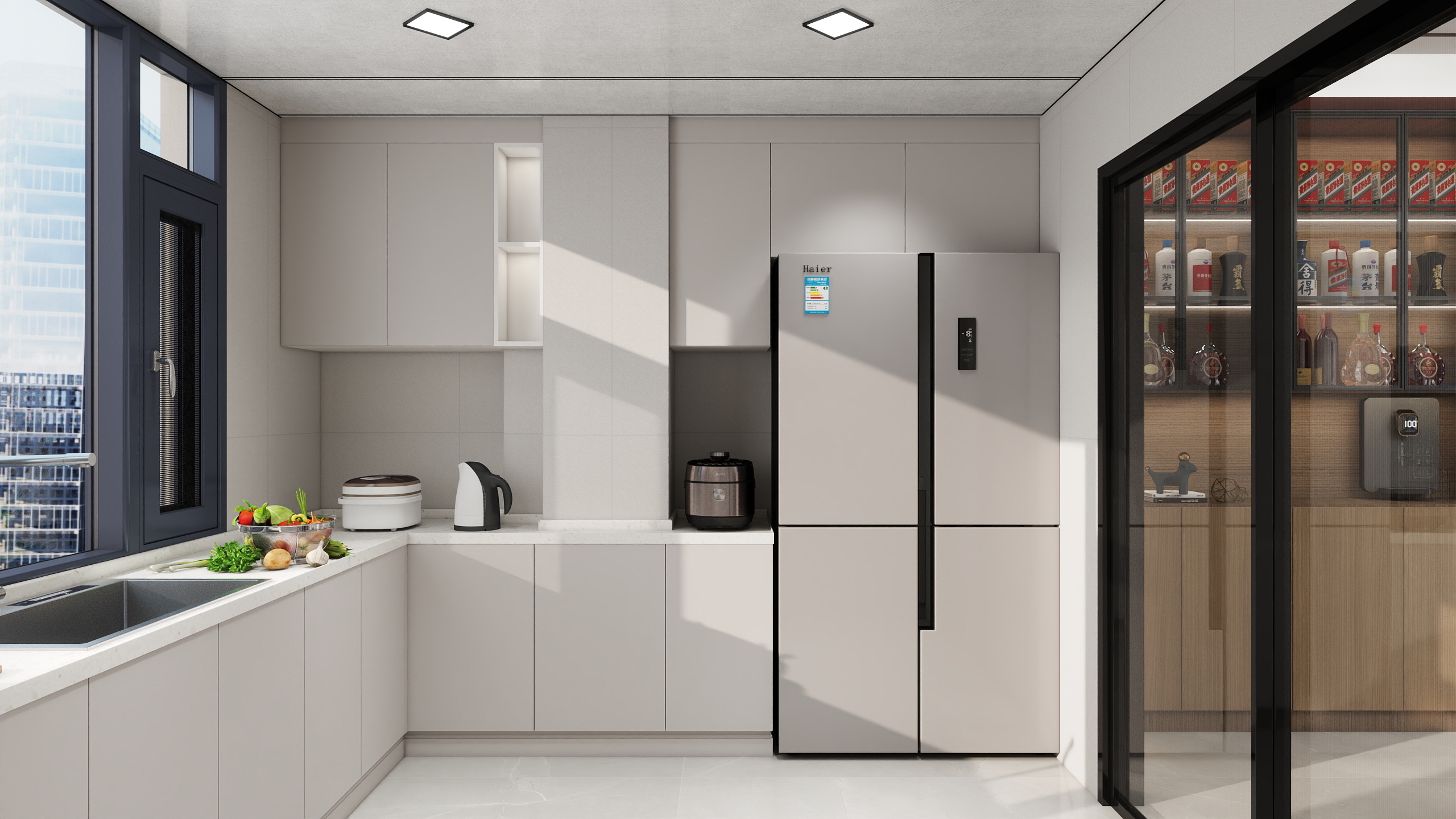 魏涛-书香苑4期153㎡4室装修效果图