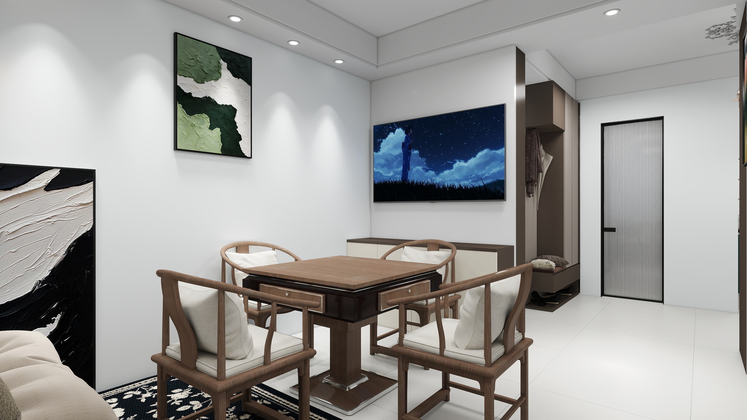 效果图只供参考实际效果以现场为准-师范学院家属院-装修设计方案