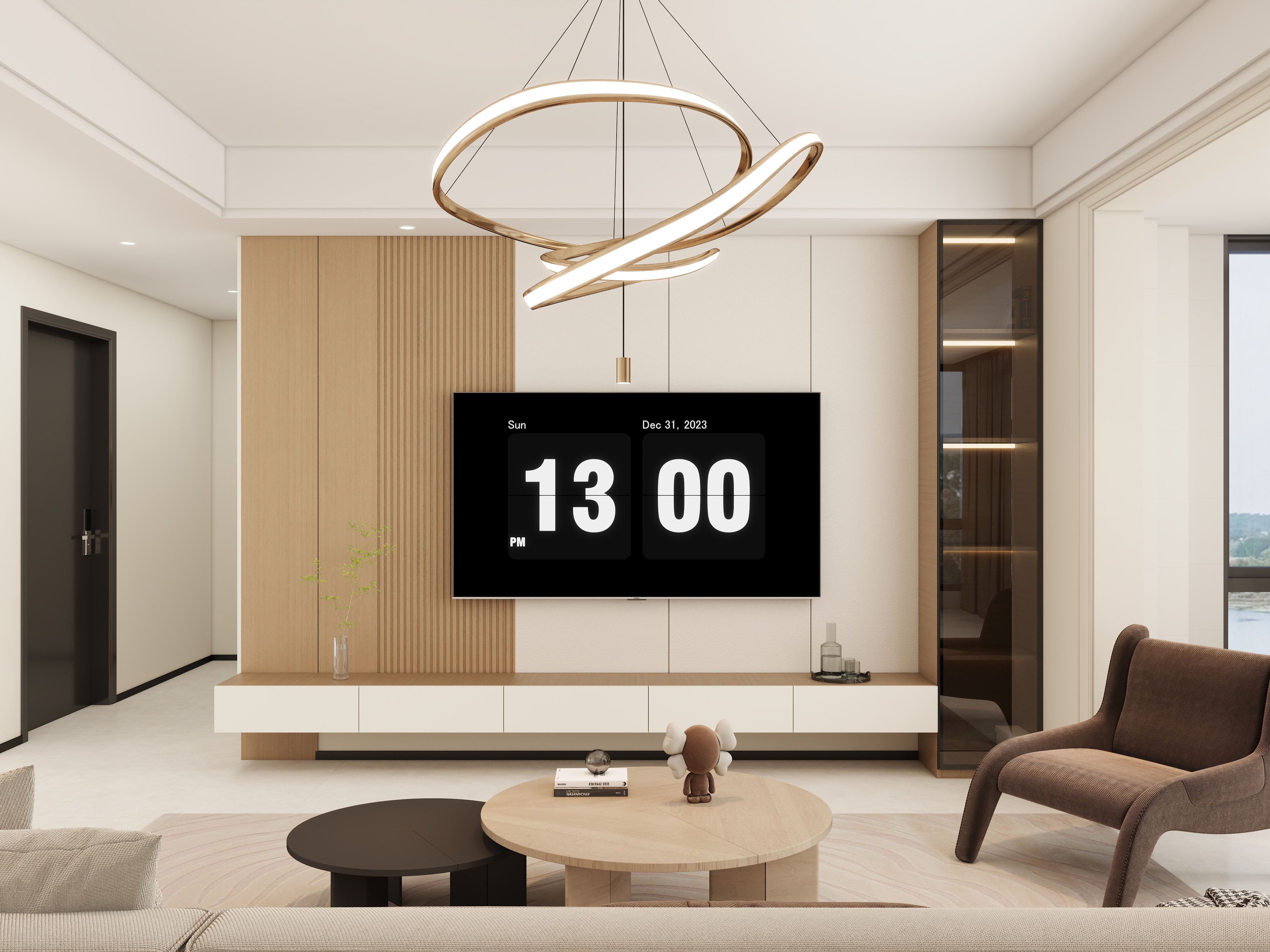 小邵爷.-131㎡1室-装修设计方案