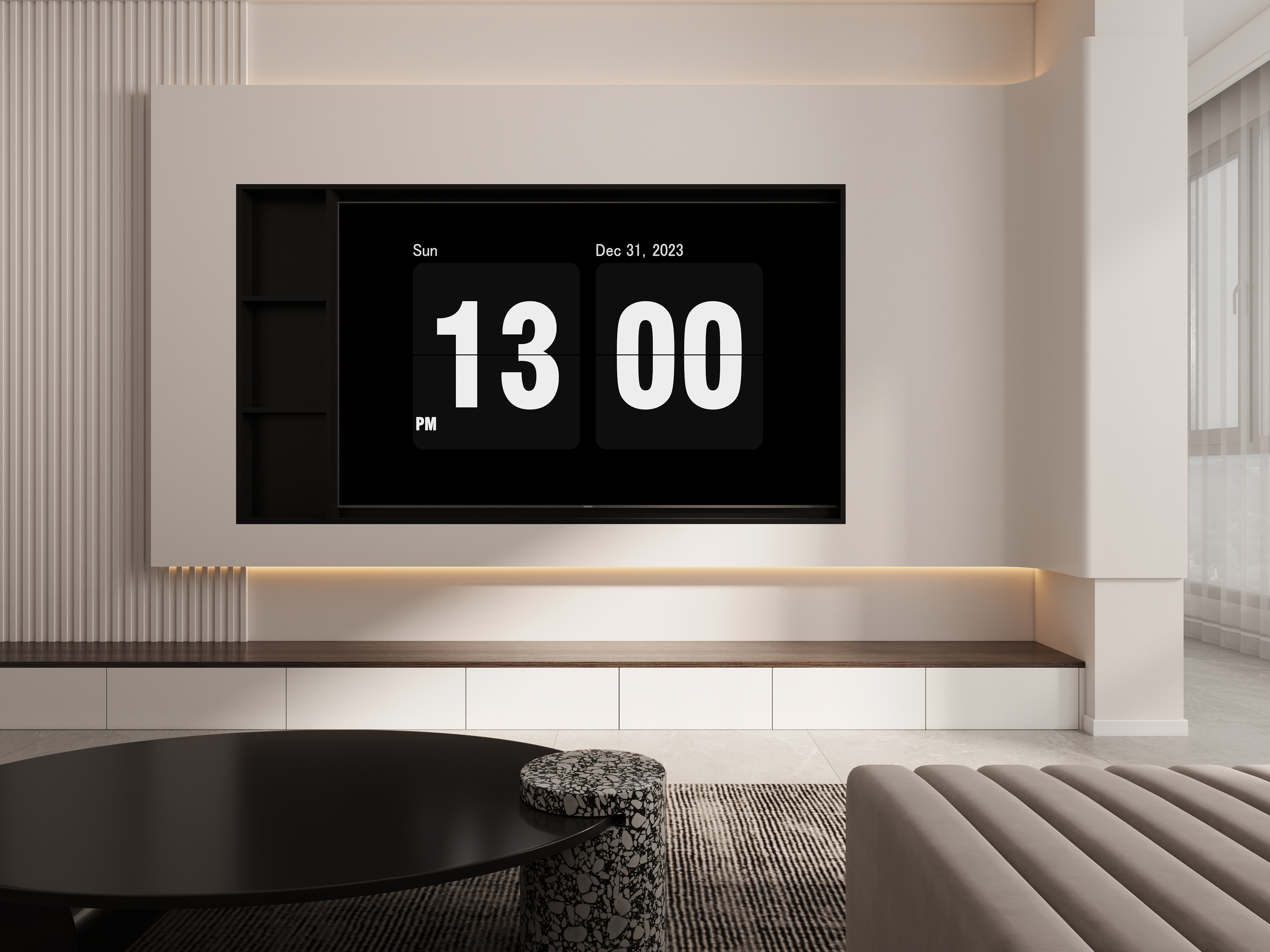 绘图-1-现代简约98㎡3室-装修设计方案