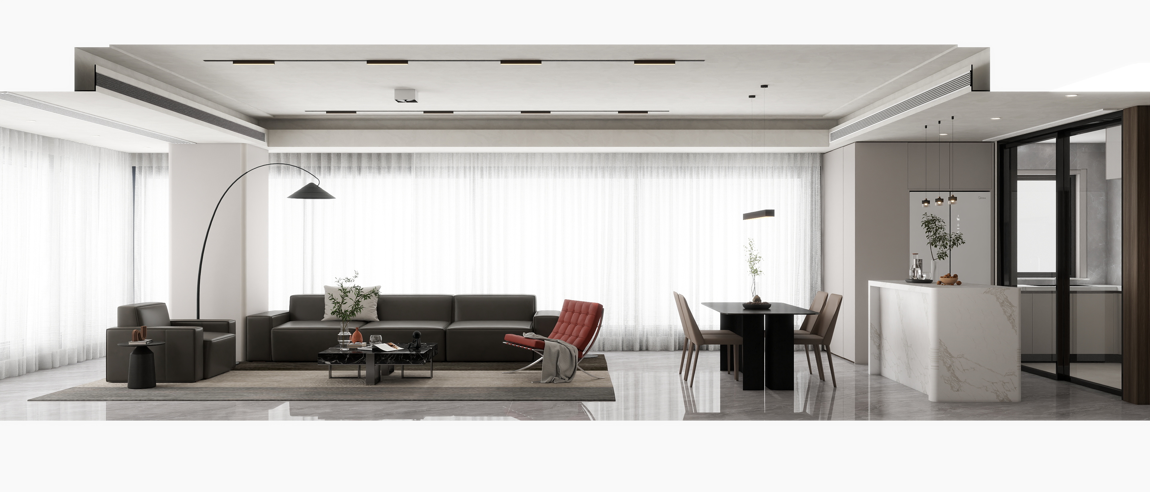 袁帅YS-京江隐翠201㎡-装修设计方案