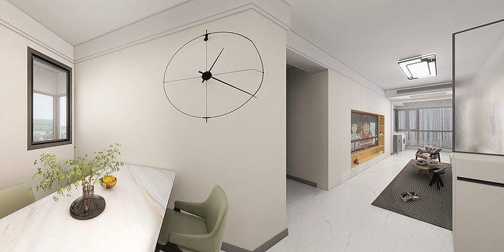 离.雨.-悦龙台2-2-1604-装修设计方案