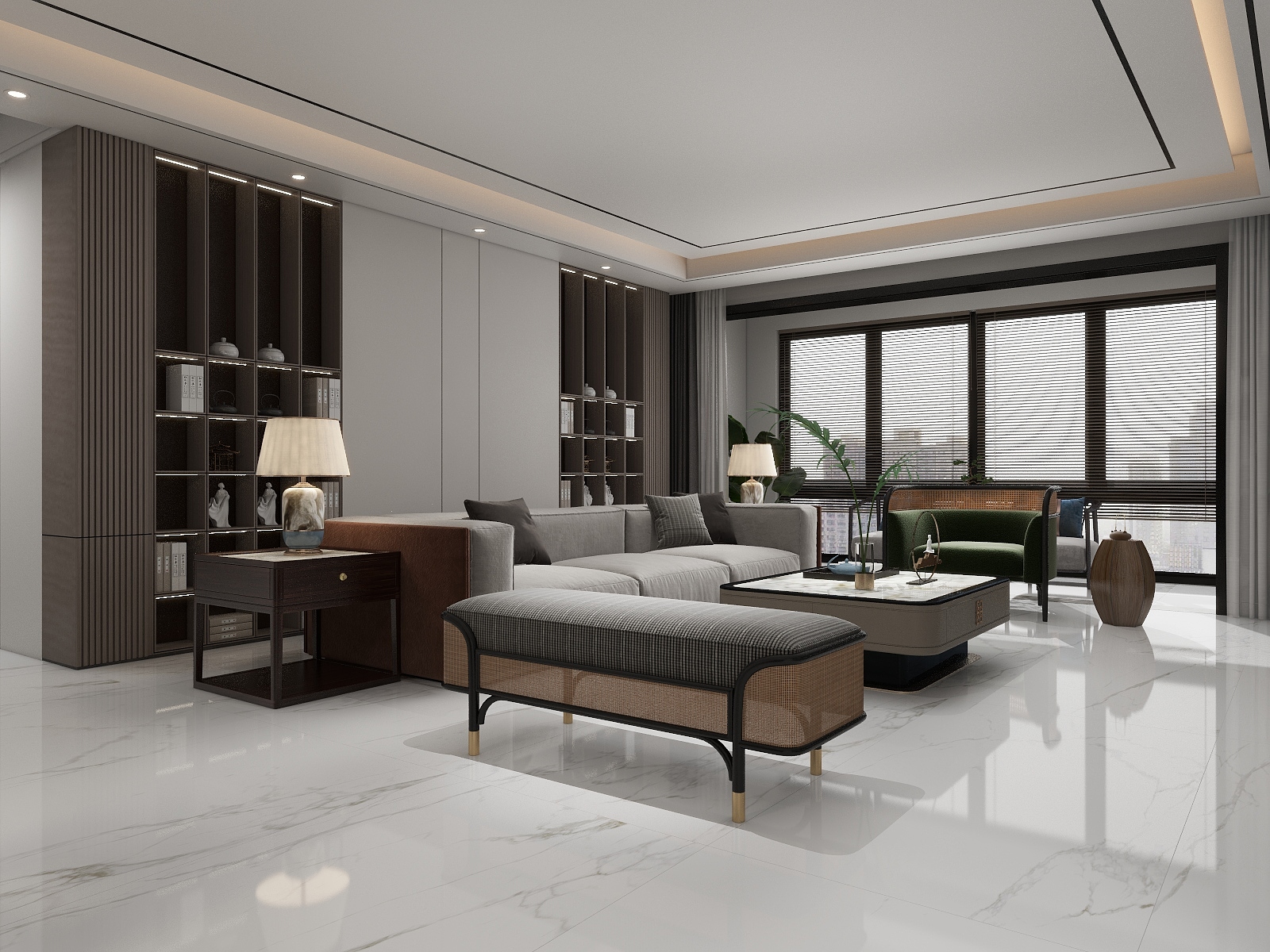 斯米克磁砖官方网站-设计视频-新中式202407-装修设计方案