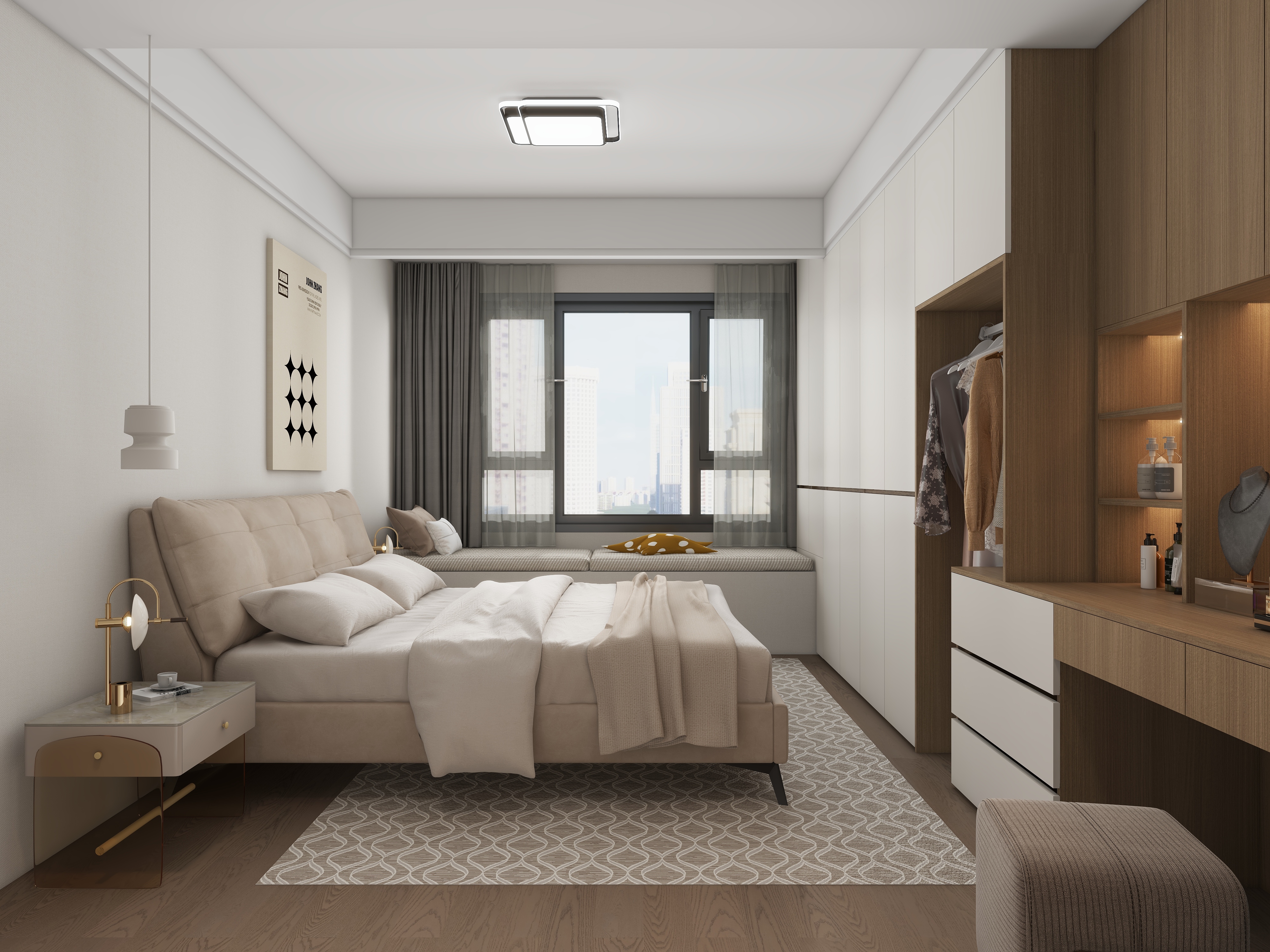 Mr.大苗-春和二期43-601（143竖厅）调试稿件 -装修设计方案