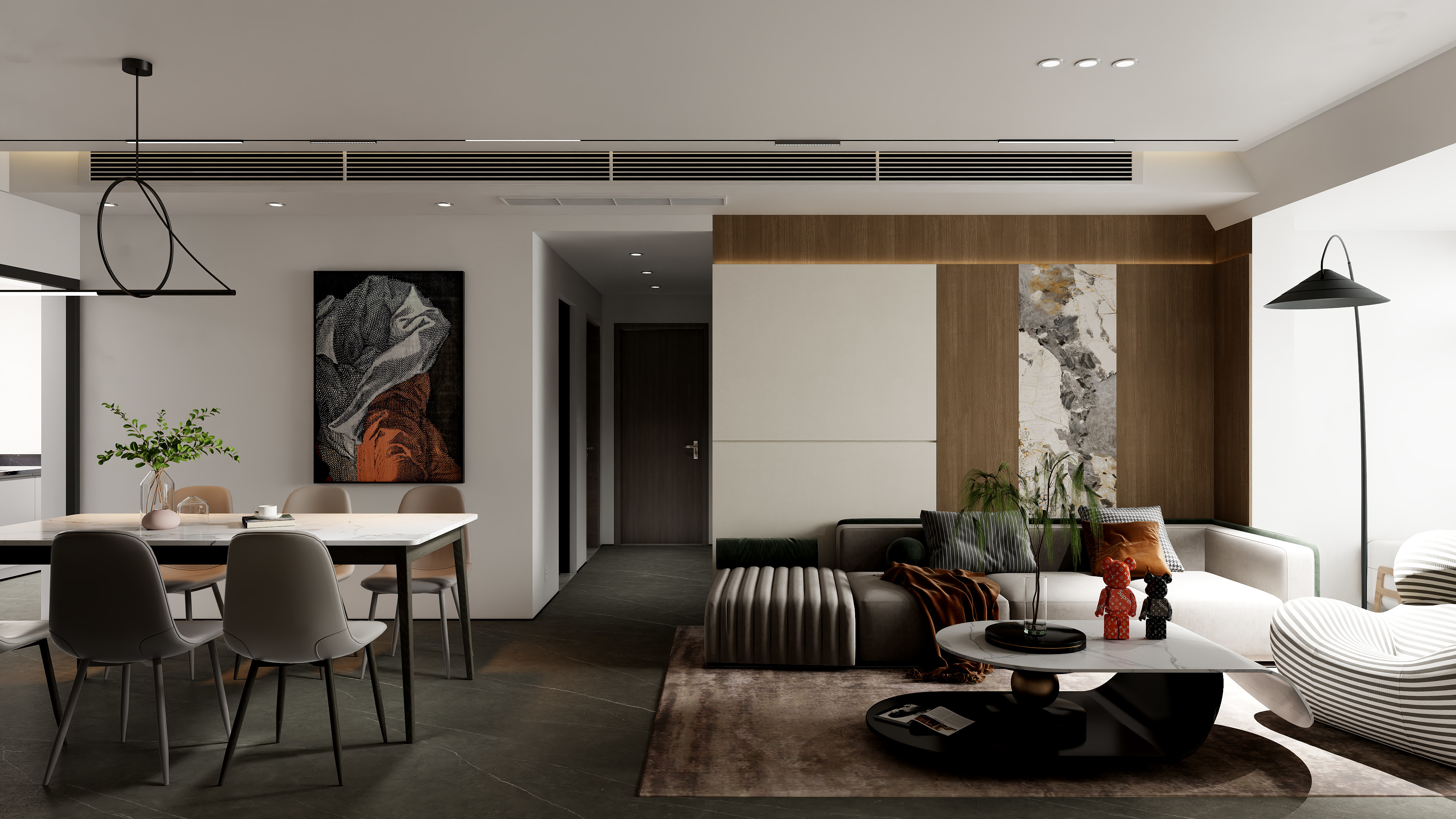 设计师阿峰9-城东二号115.89装修效果图