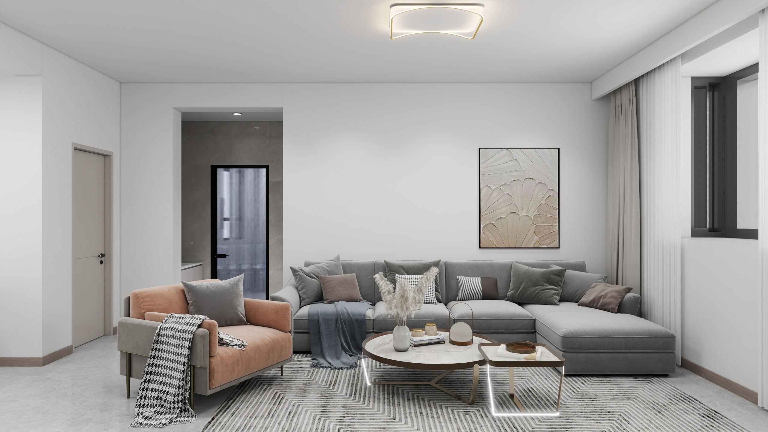 雪花尘埃-老小区改造1方案-装修设计方案