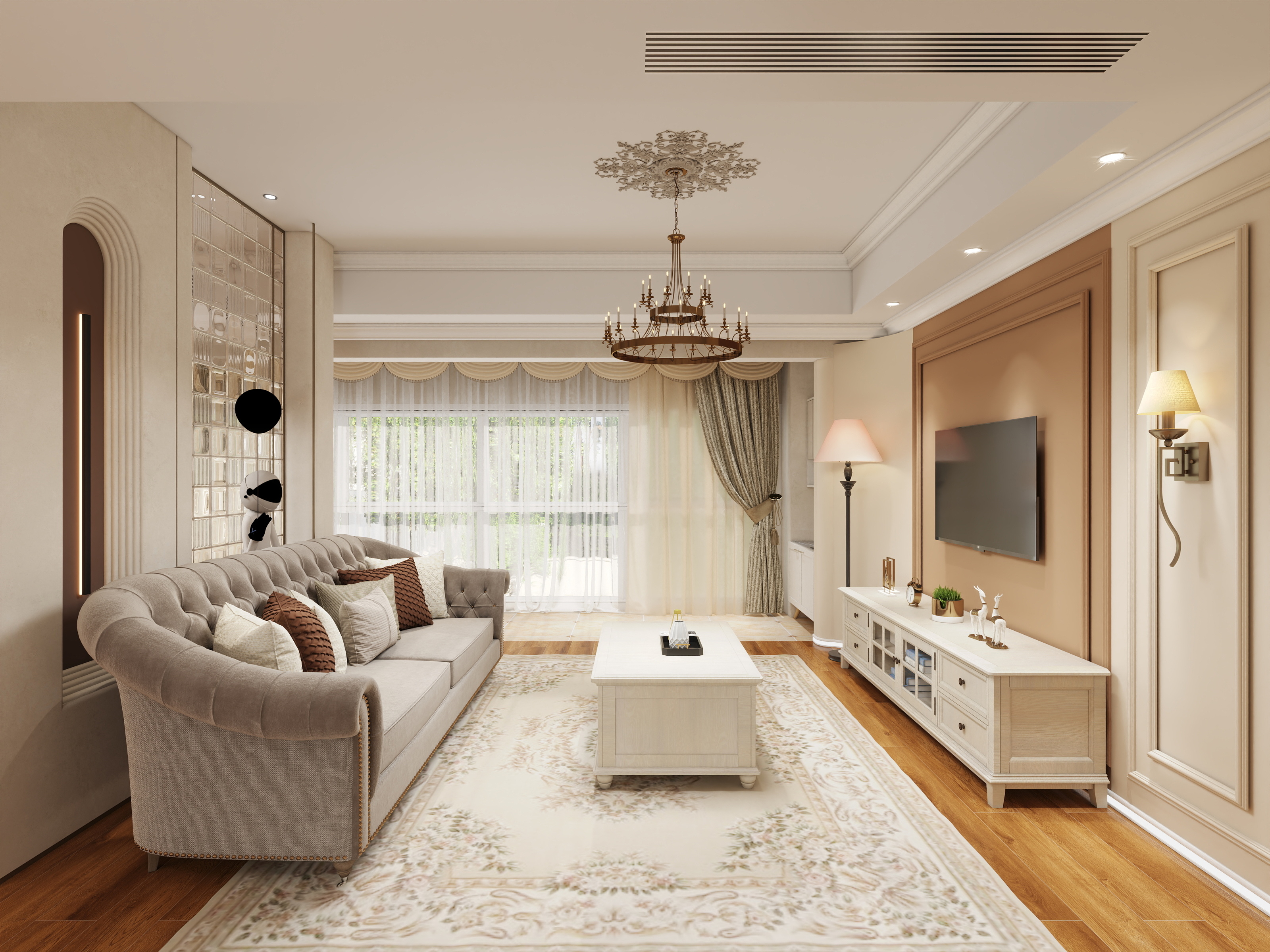 设计师王晶晶-125㎡3室-装修设计方案