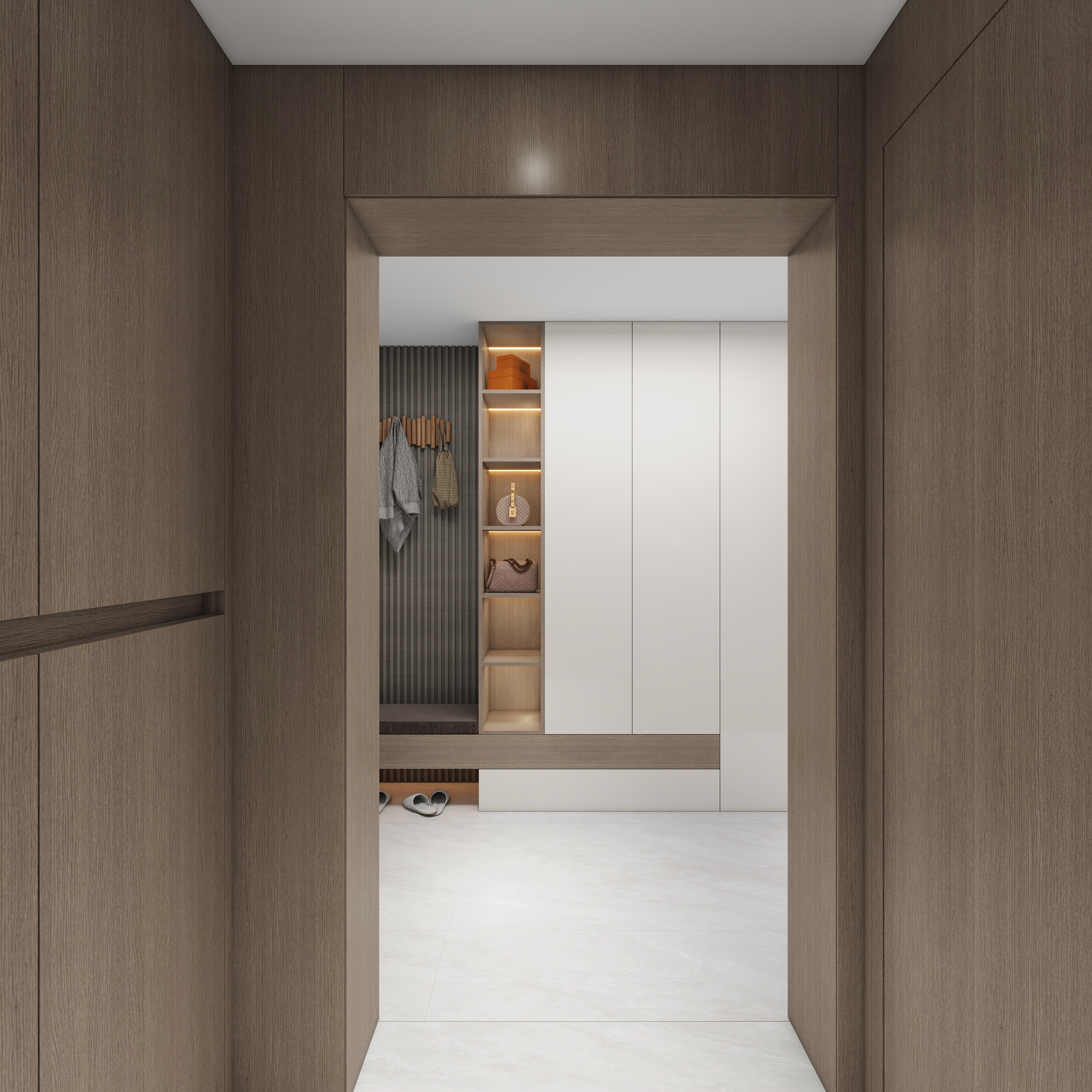 艺禾设计-万科广场天誉二期147㎡4室装修效果图