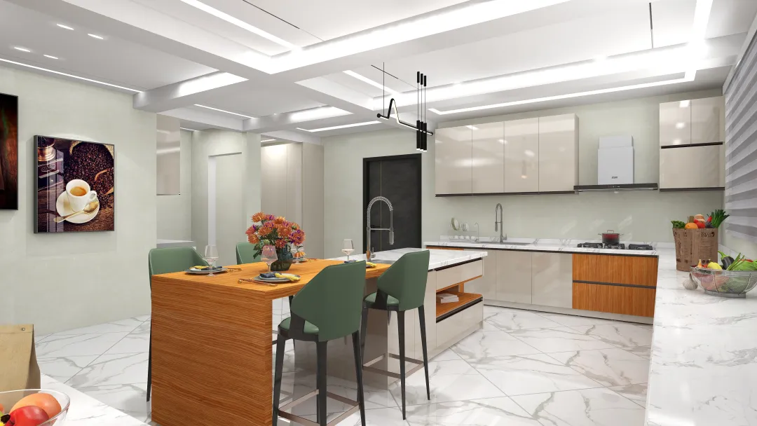 joenerly612的装修设计方案:Simple customized kitchen