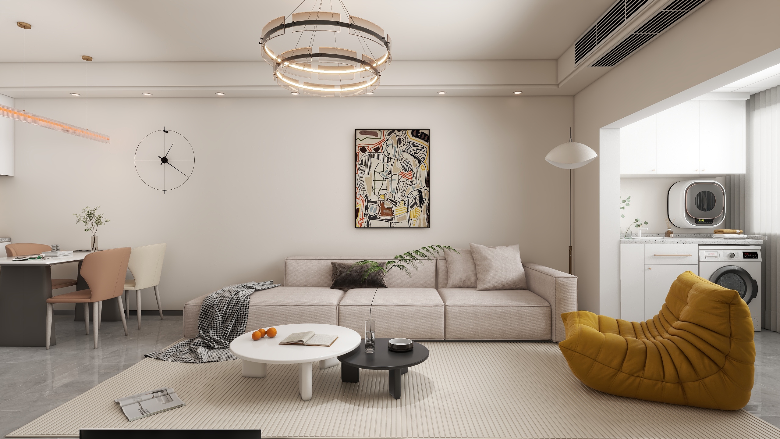 海鱼设计-96㎡3室8.26.400-装修设计方案