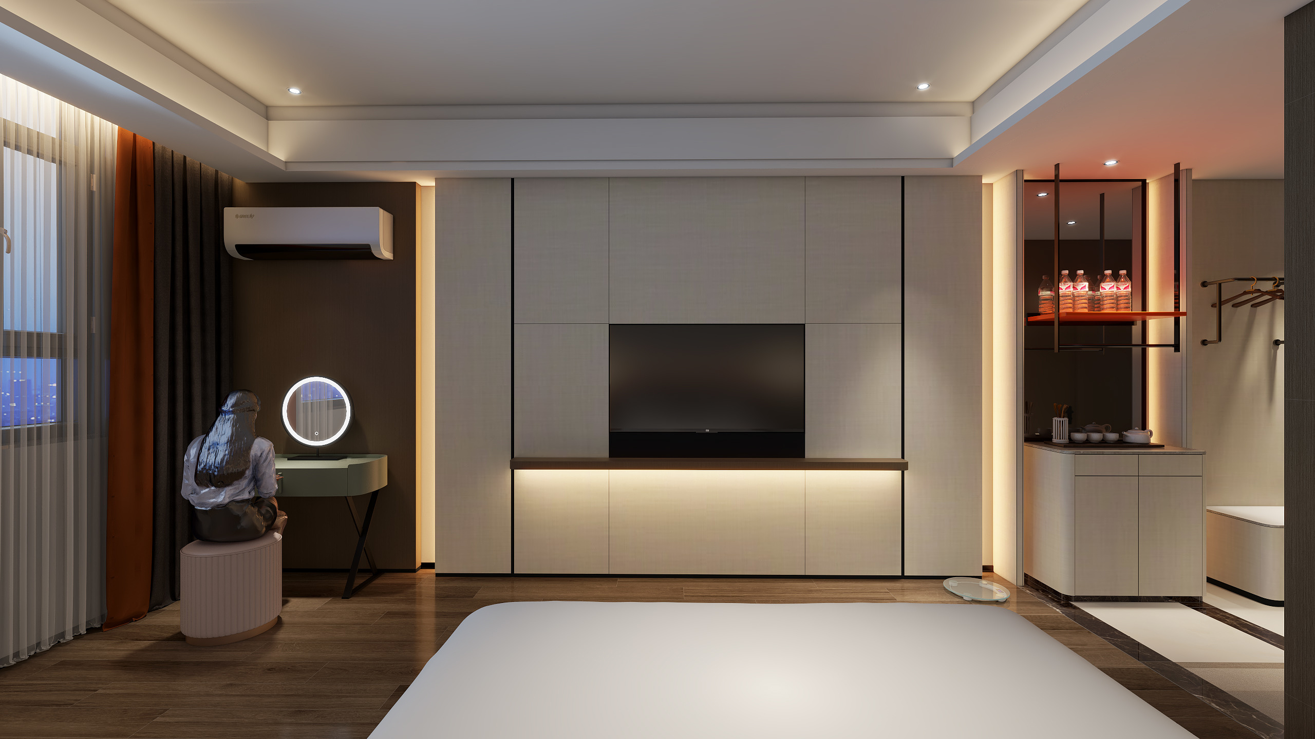 Clancy-美居酒店舒适大床B-装修设计方案