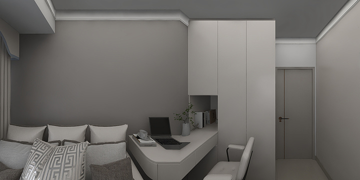 QYM-K9-新河中央7栋1802-现代-装修设计方案