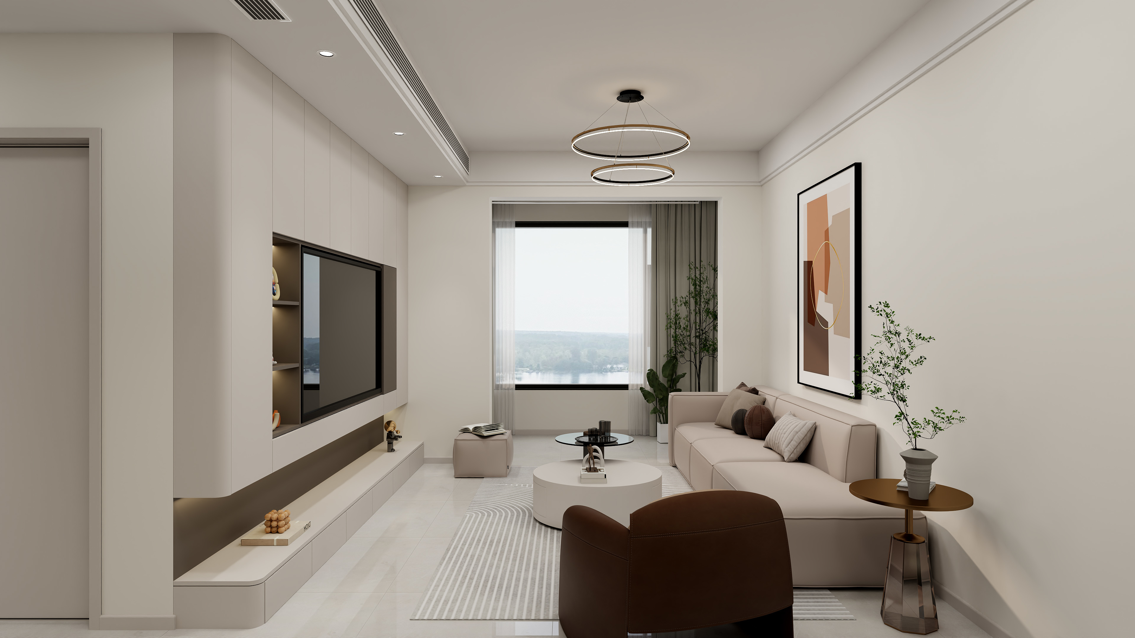 LS设计-刘闪-小区房90㎡2室-装修设计方案