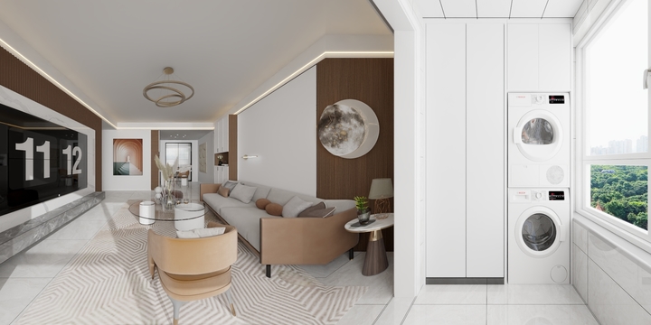 室内设计师陈源-等驾坡130平 & 115平-装修设计方案