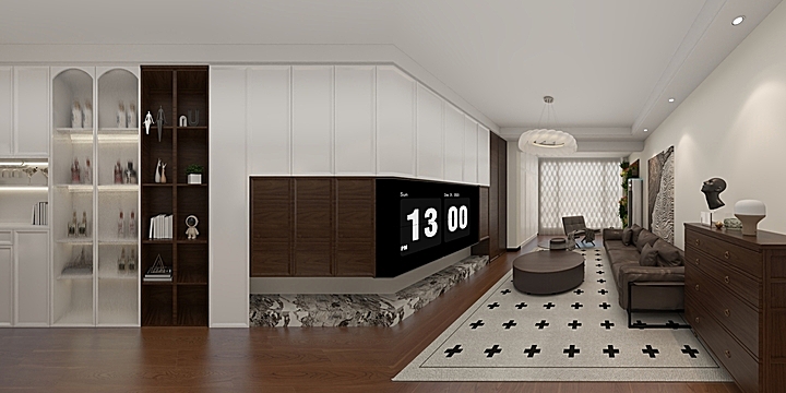 汤进忠-贵阳首钢8-3602中古之家-副本-装修设计方案