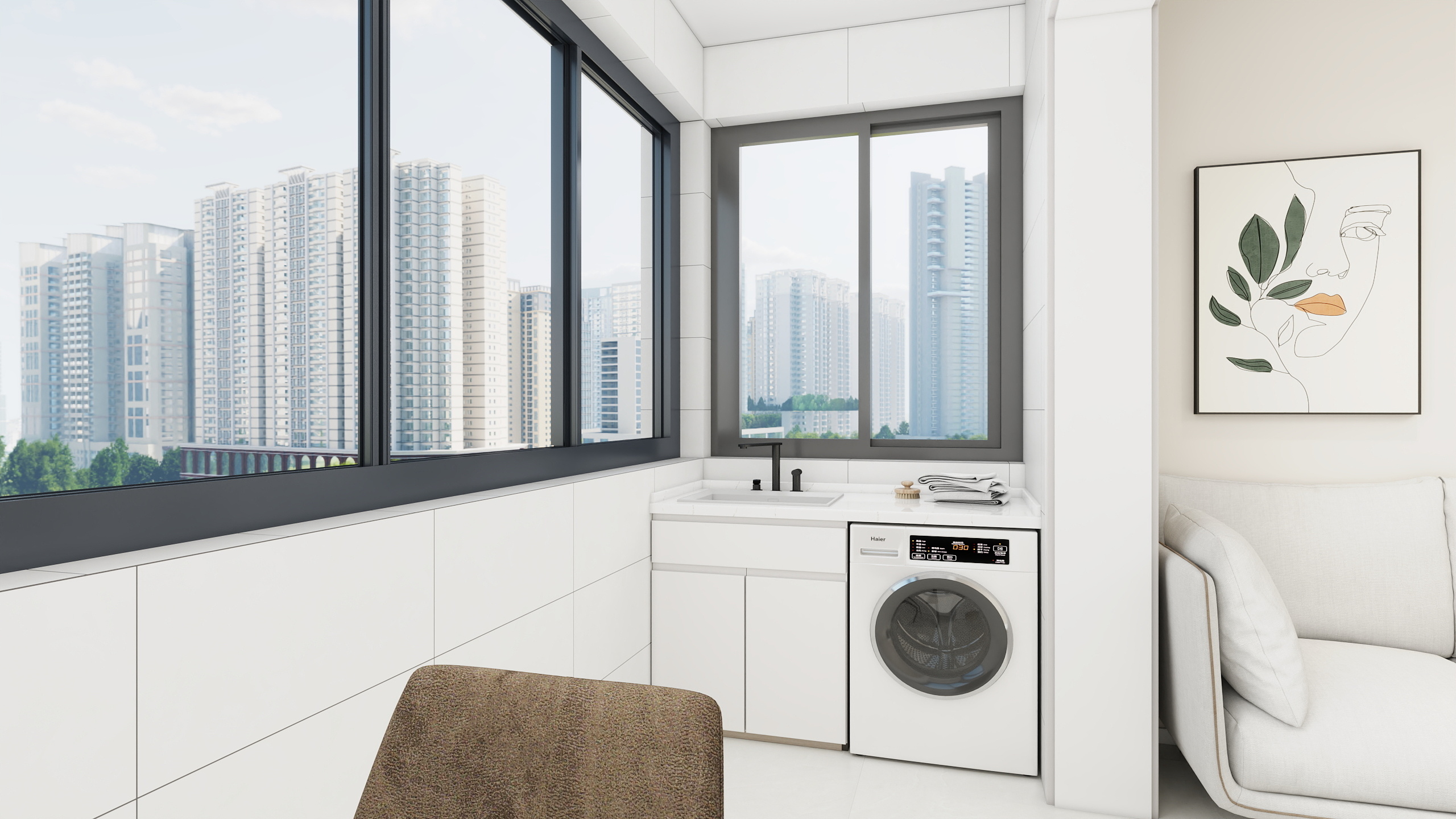 欢欢兔-共富四村效果图 1-装修设计方案