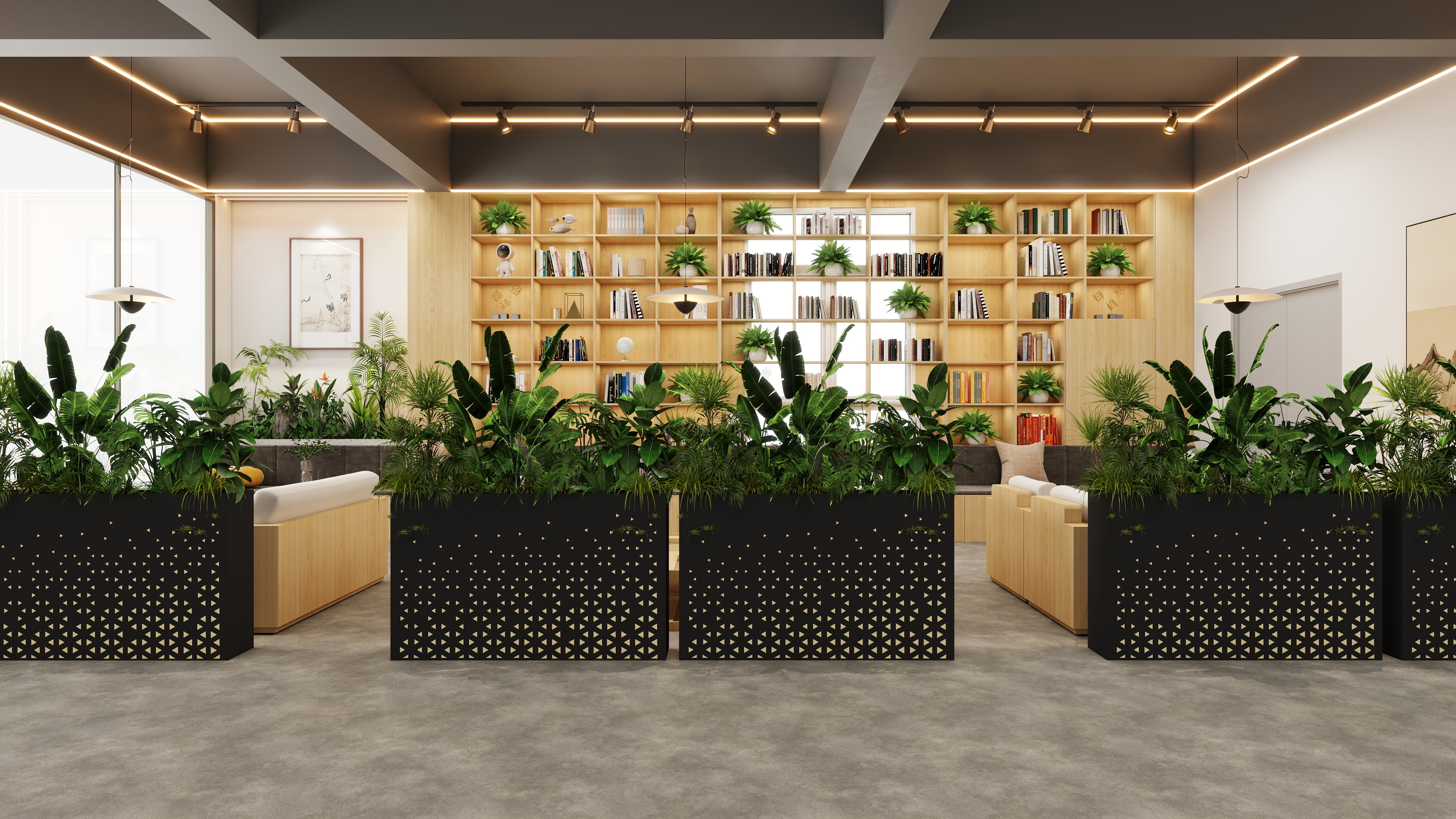 郭翔宇-休闲区-装修设计方案