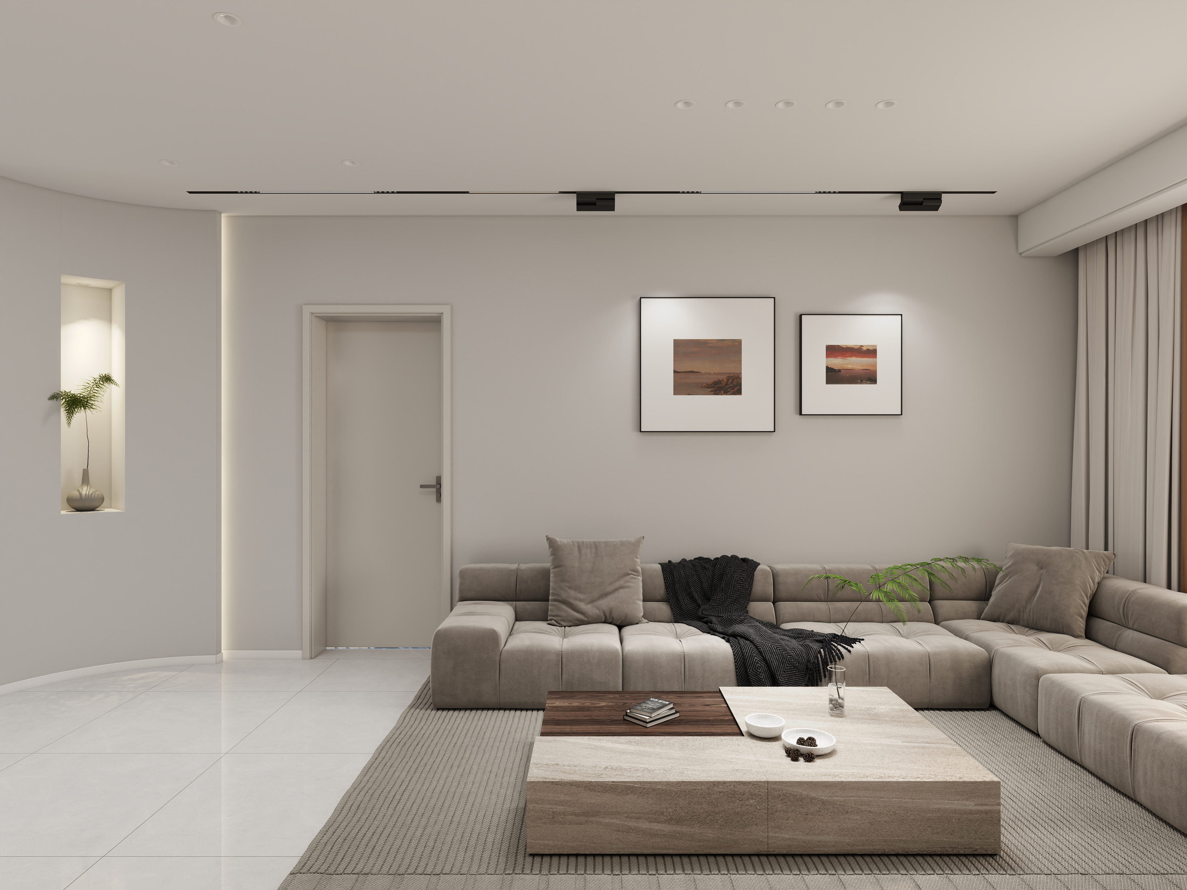 唯心设计-18751599873-现代 客餐厅-装修设计方案