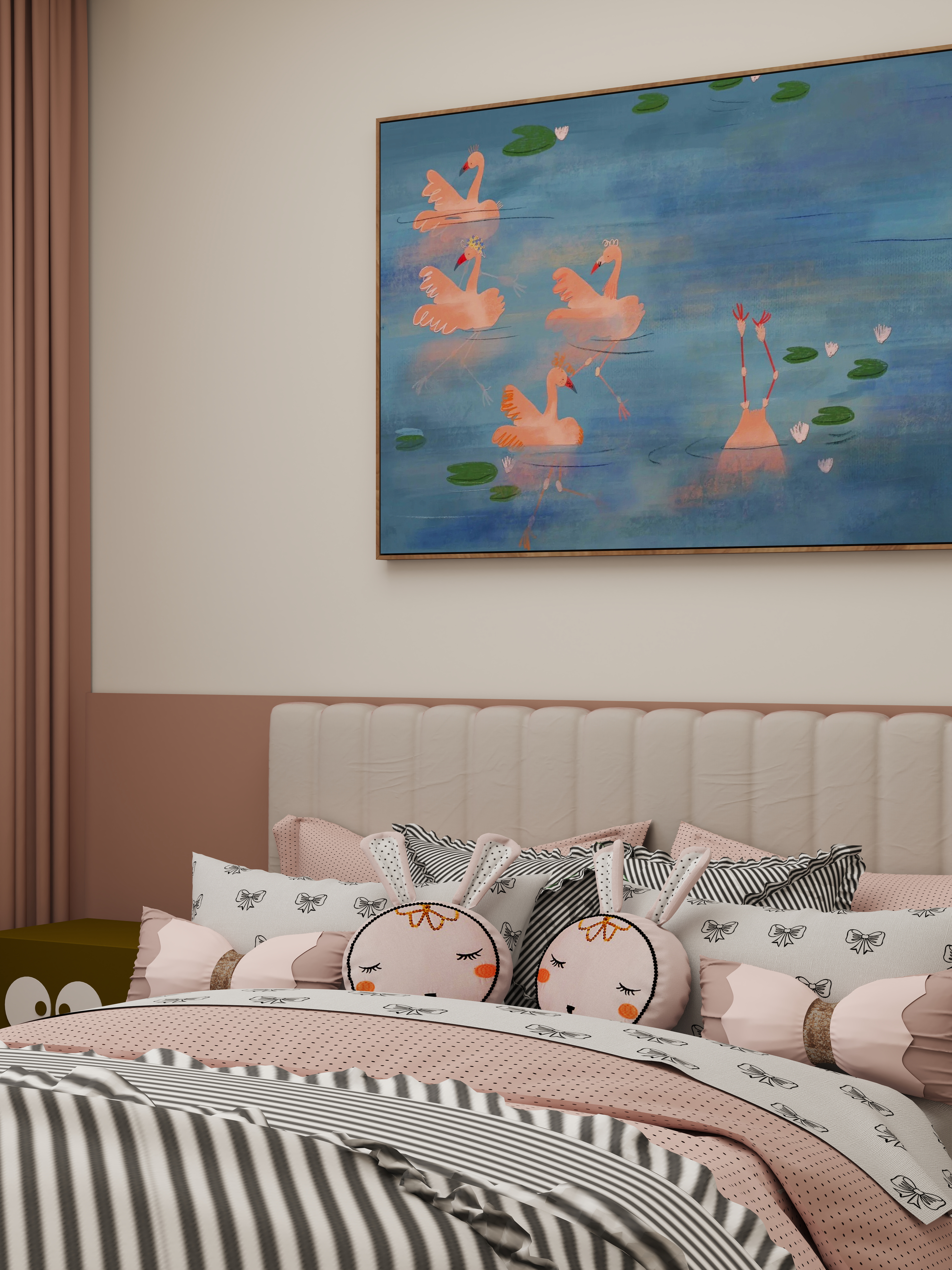 壹诺设计工作室-107㎡3室-现代简约装修效果图