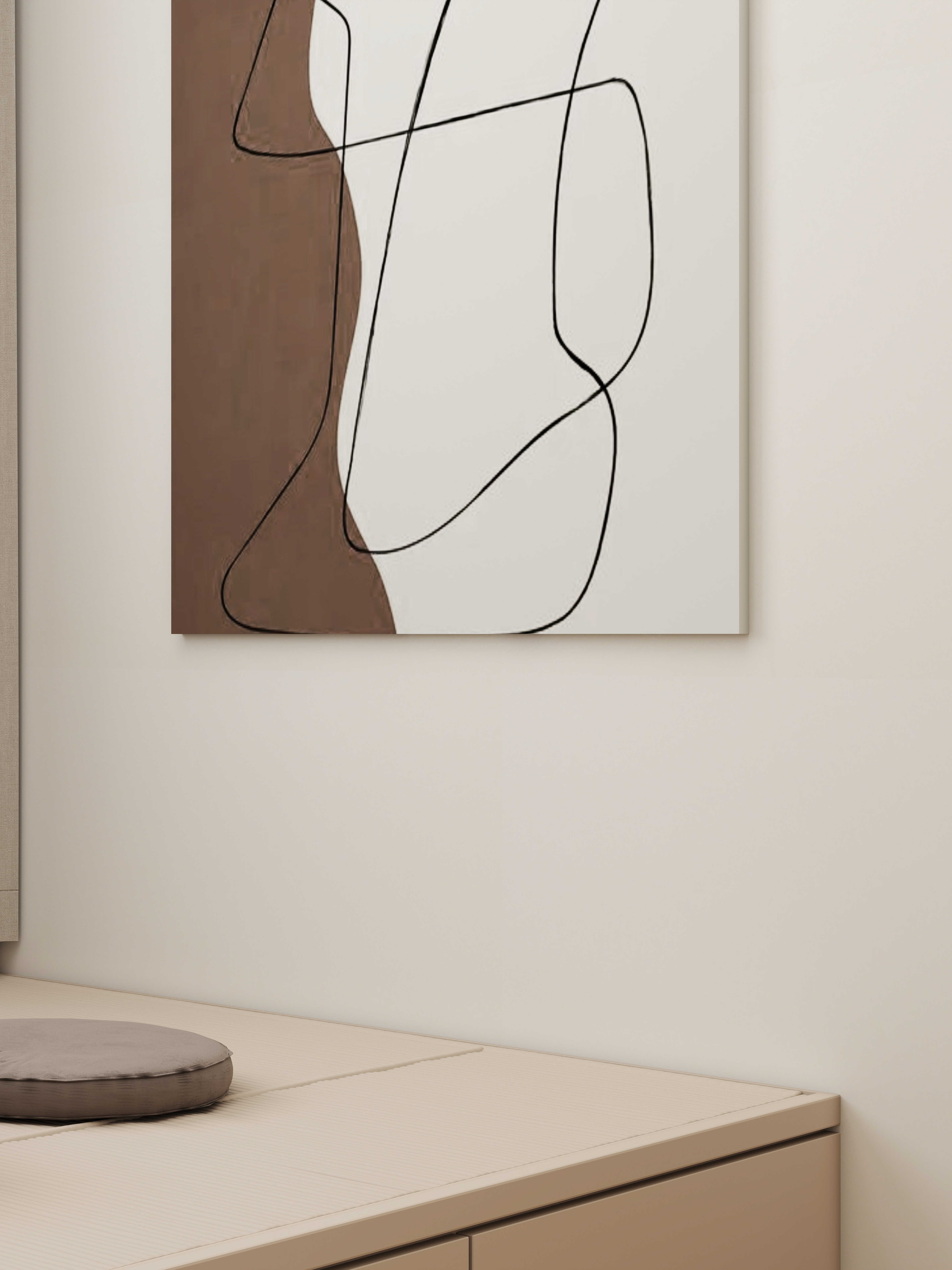 壹诺设计工作室-日式风一层次卧装修效果图第1张